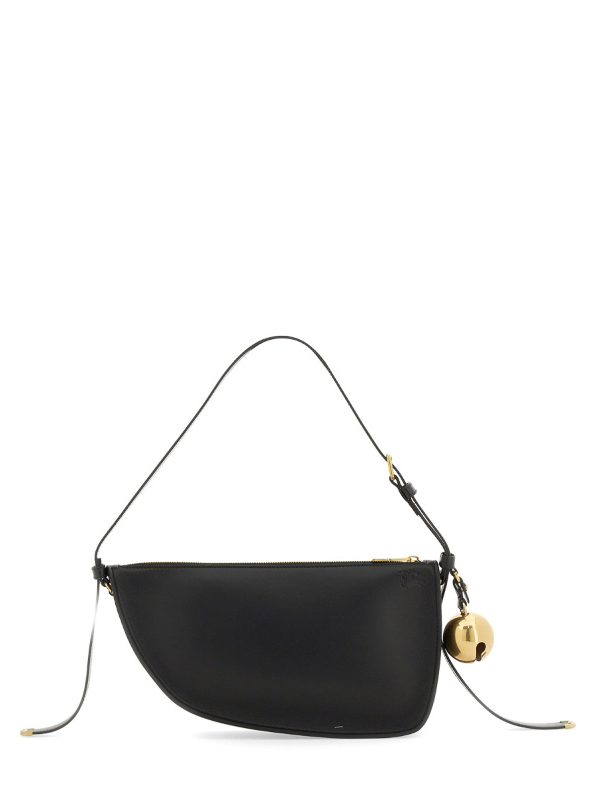 Shop Burberry Shoulder Bag Shield In Black