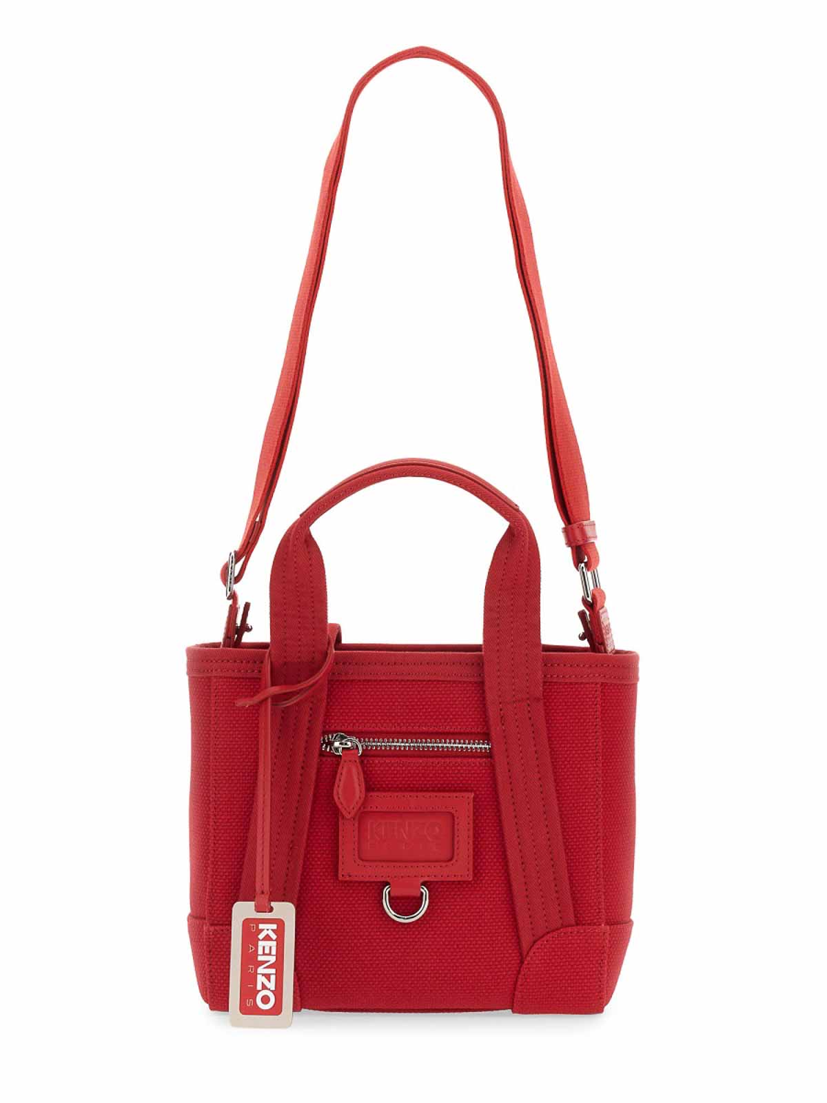 Shop Kenzo Mini Tote Bag In Red