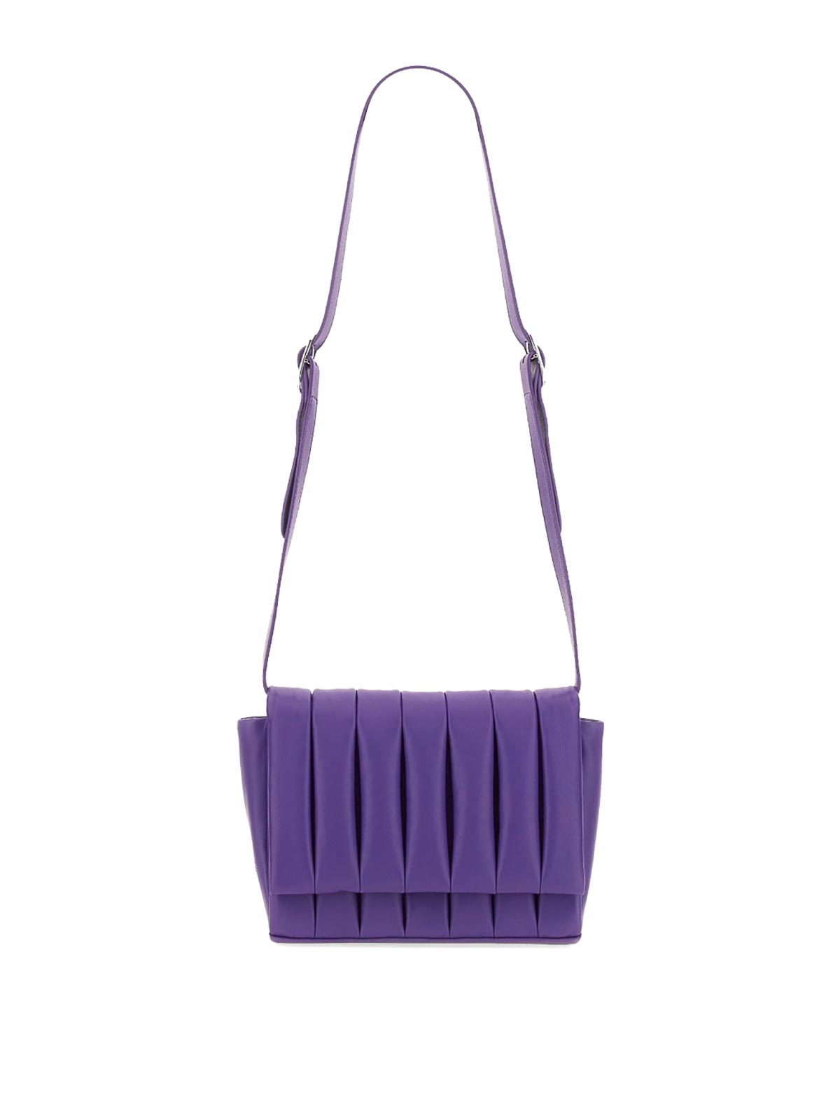 Shop Themoirè Shoulder Bag Feronia In Purple