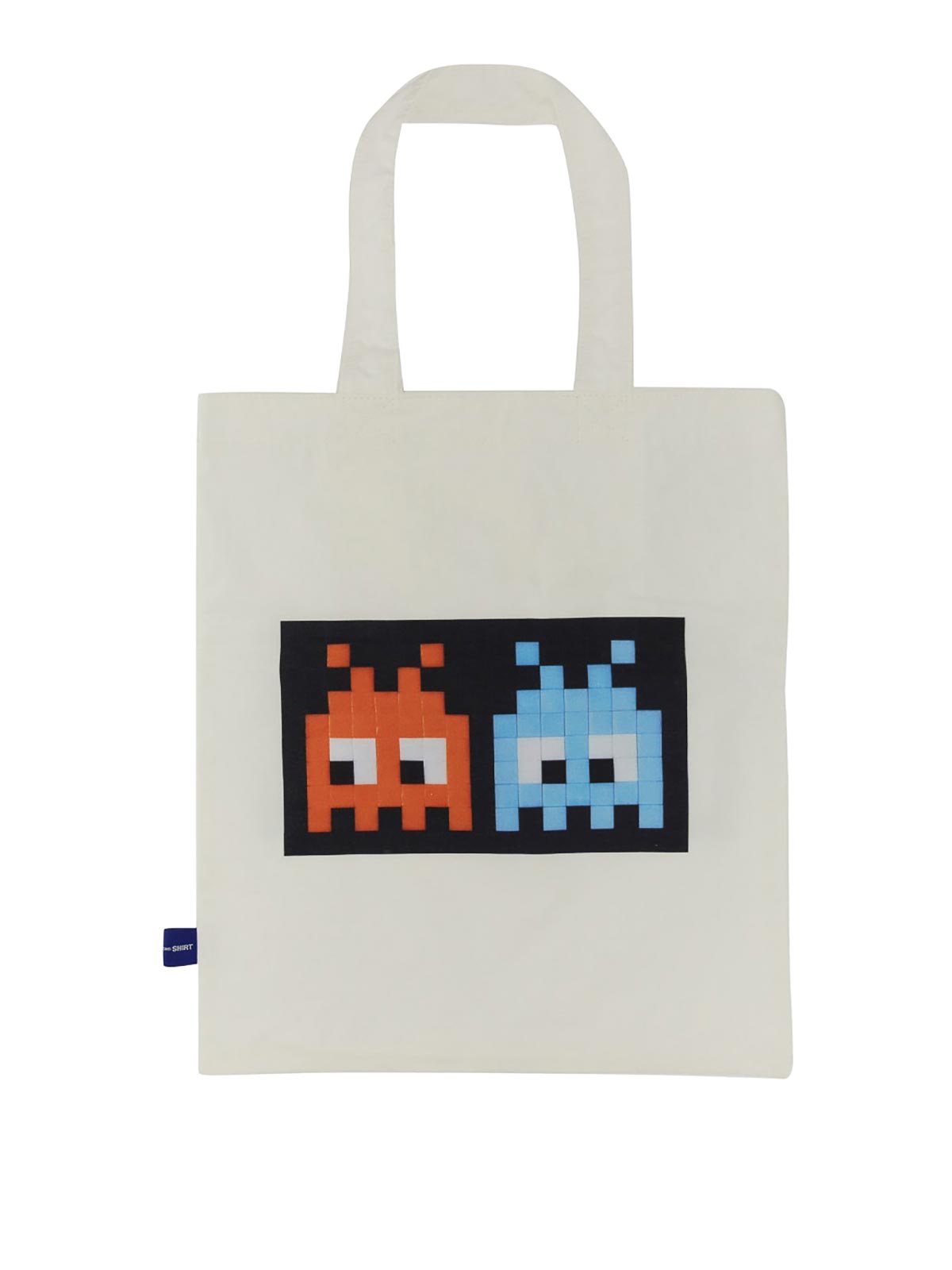 Shop Comme Des Garçons Pixel Shopping Bag In White