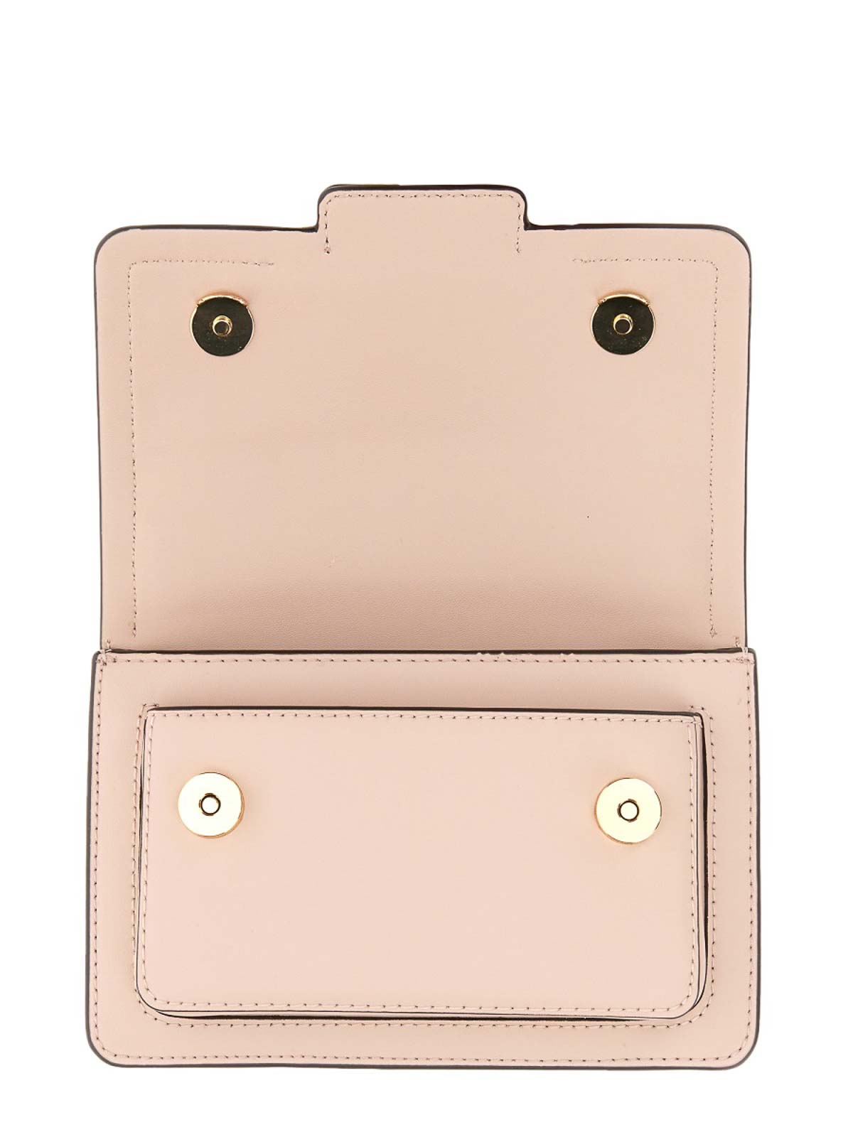 Shop Michael Michael Kors Heather Extra-small Shoulder Bag In Color Carne Y Neutral