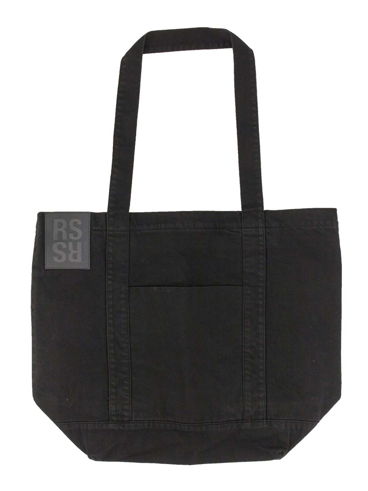 Shop Raf Simons Shoulder Bag With Logo In Black