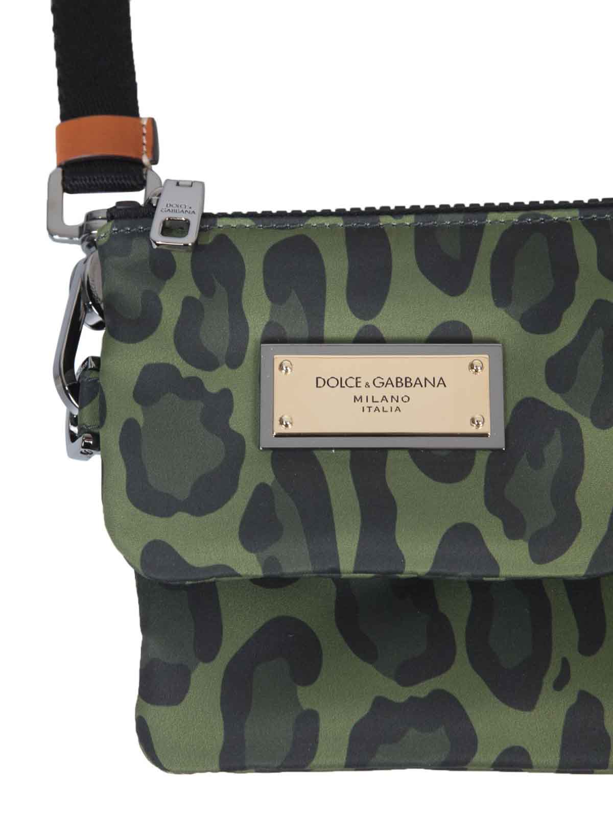 Shop Dolce & Gabbana Sicily Multifunction Bag In Green