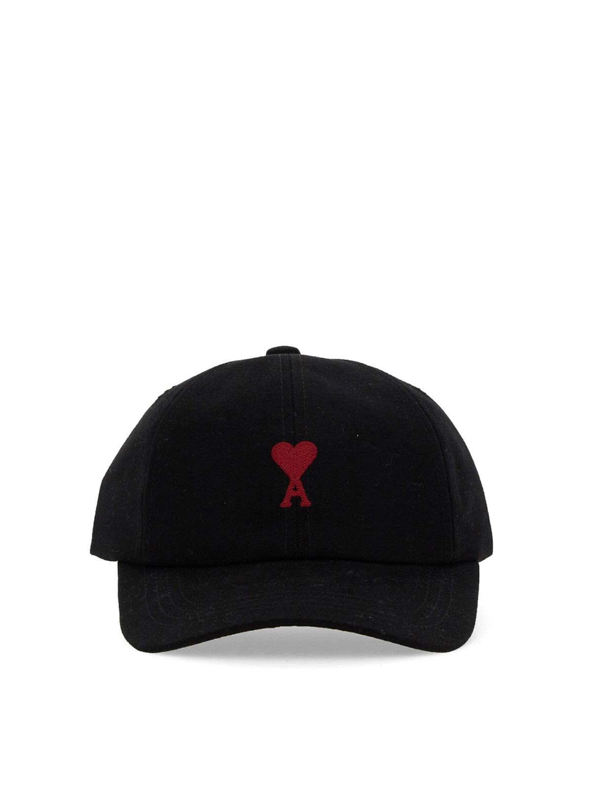 Ami Alexandre Mattiussi Baseball Hat With Logo In Black