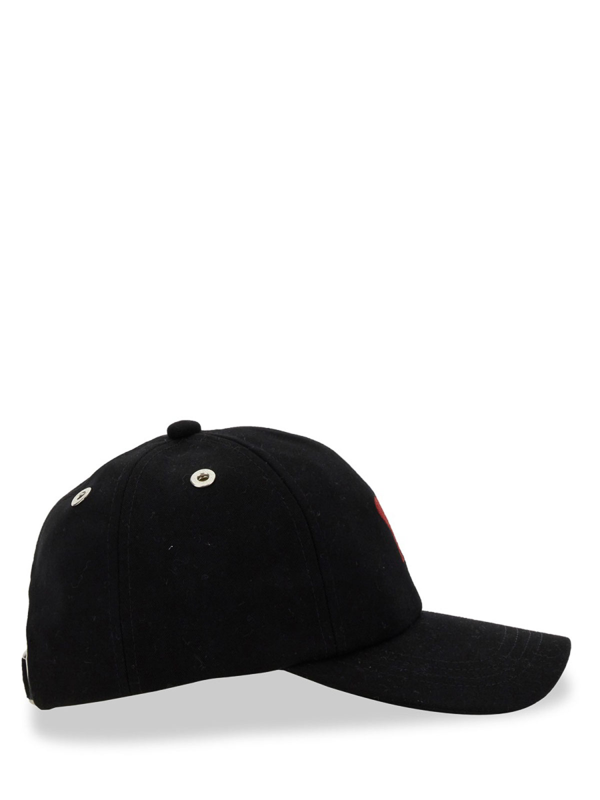 Shop Ami Alexandre Mattiussi Baseball Hat With Logo In Black