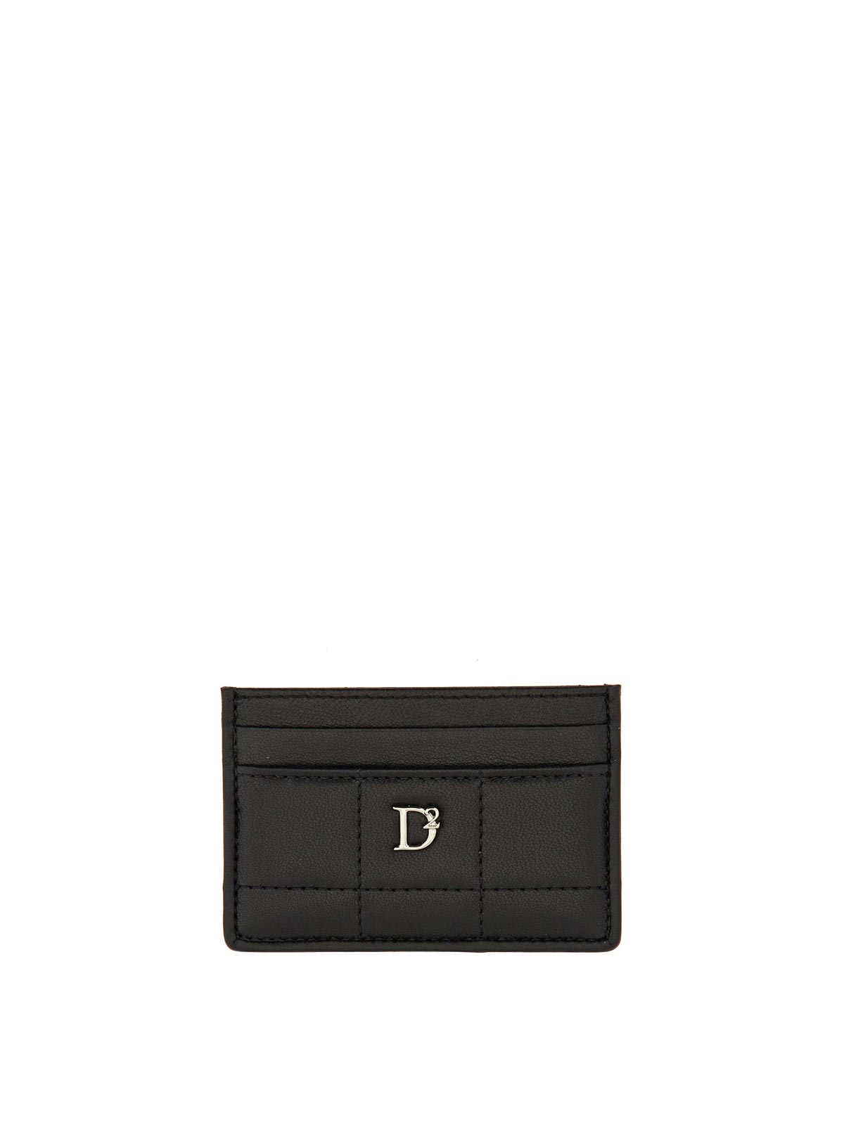 Shop Dsquared2 Card Holder With Logo In Black