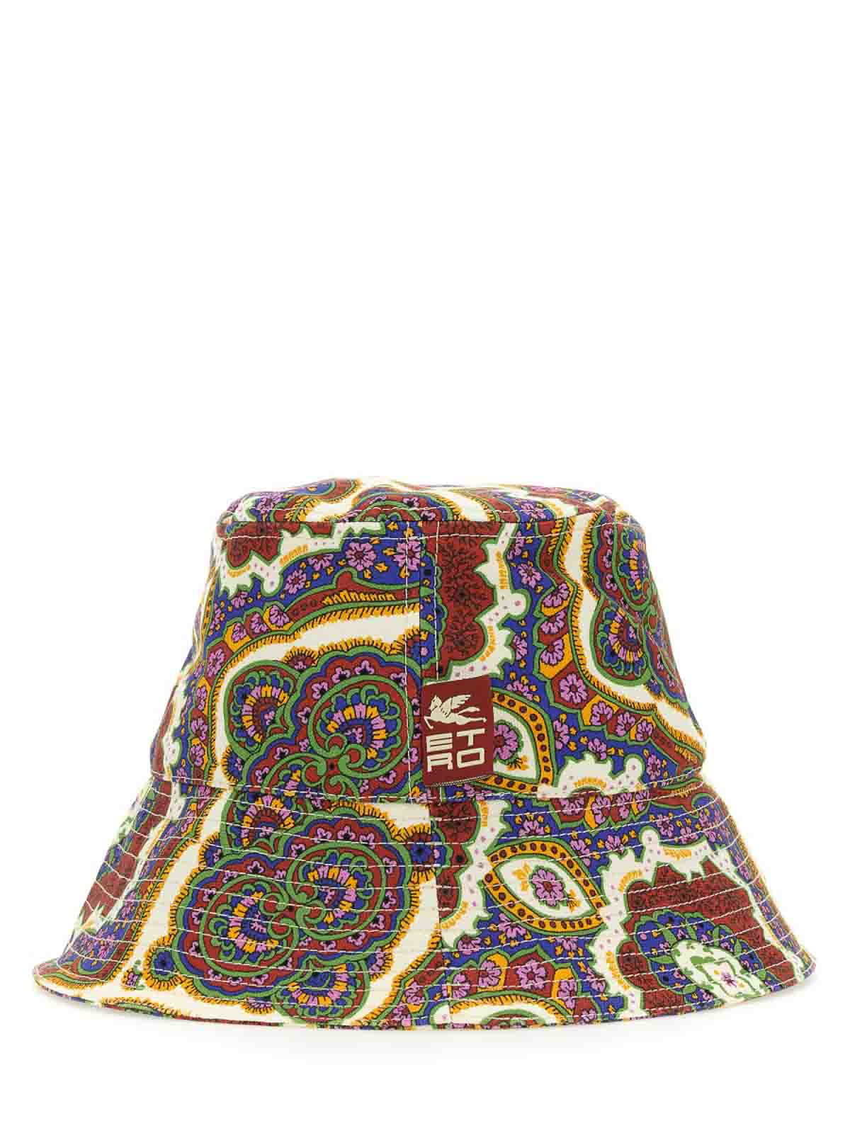 Shop Etro Sombrero - Multicolor In Multicolour