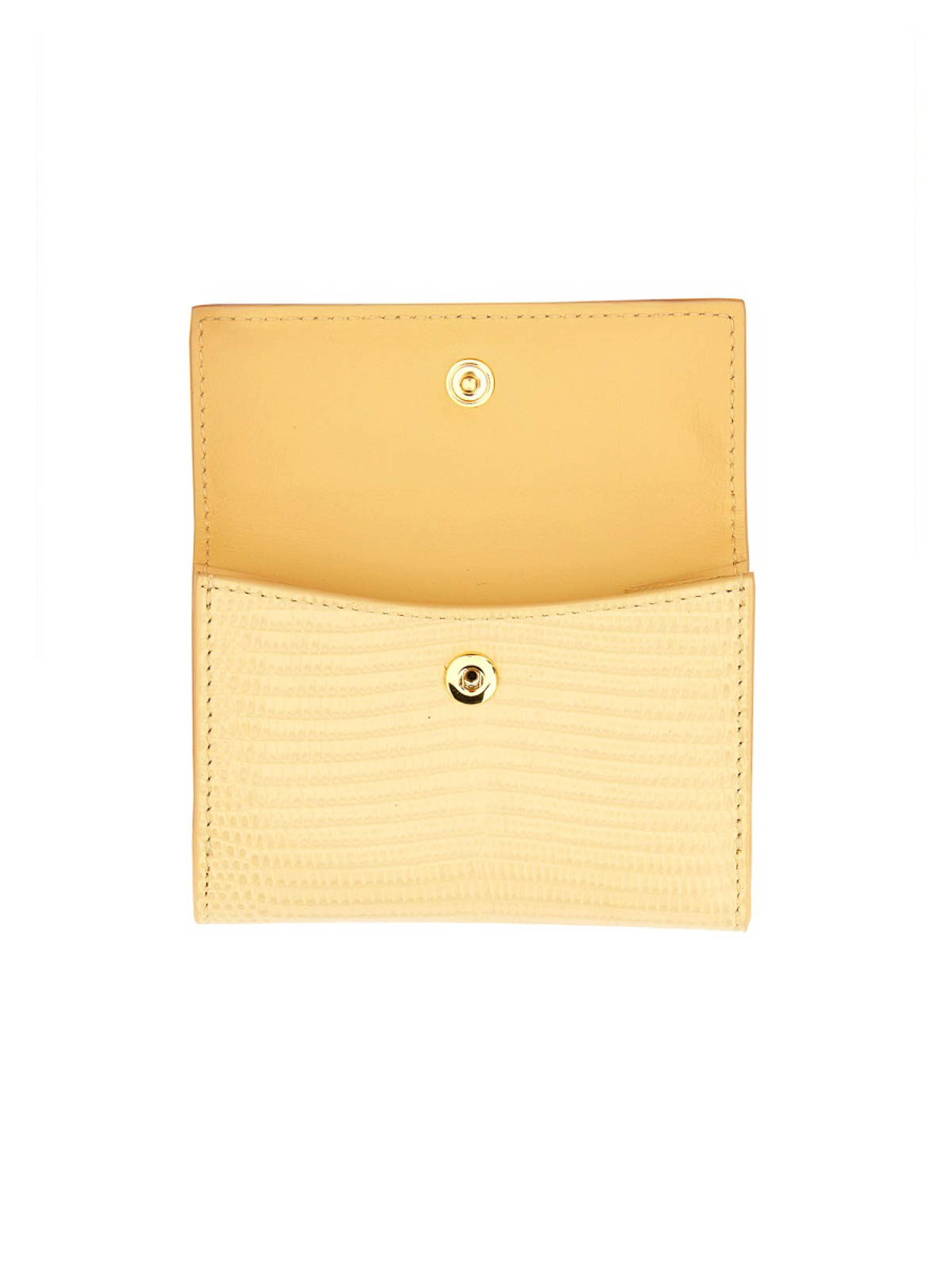 Shop Jil Sander Baby Wallet In Yellow