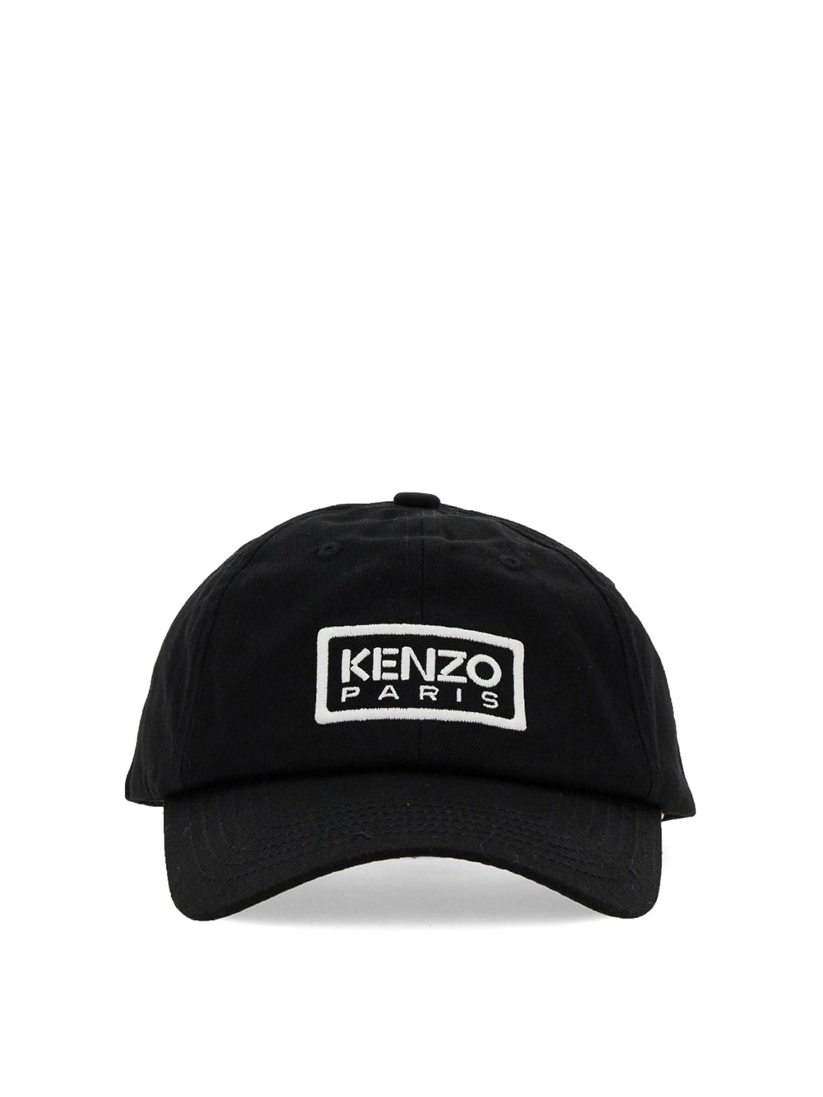 Shop Kenzo Baseball Hat With Logo In Black