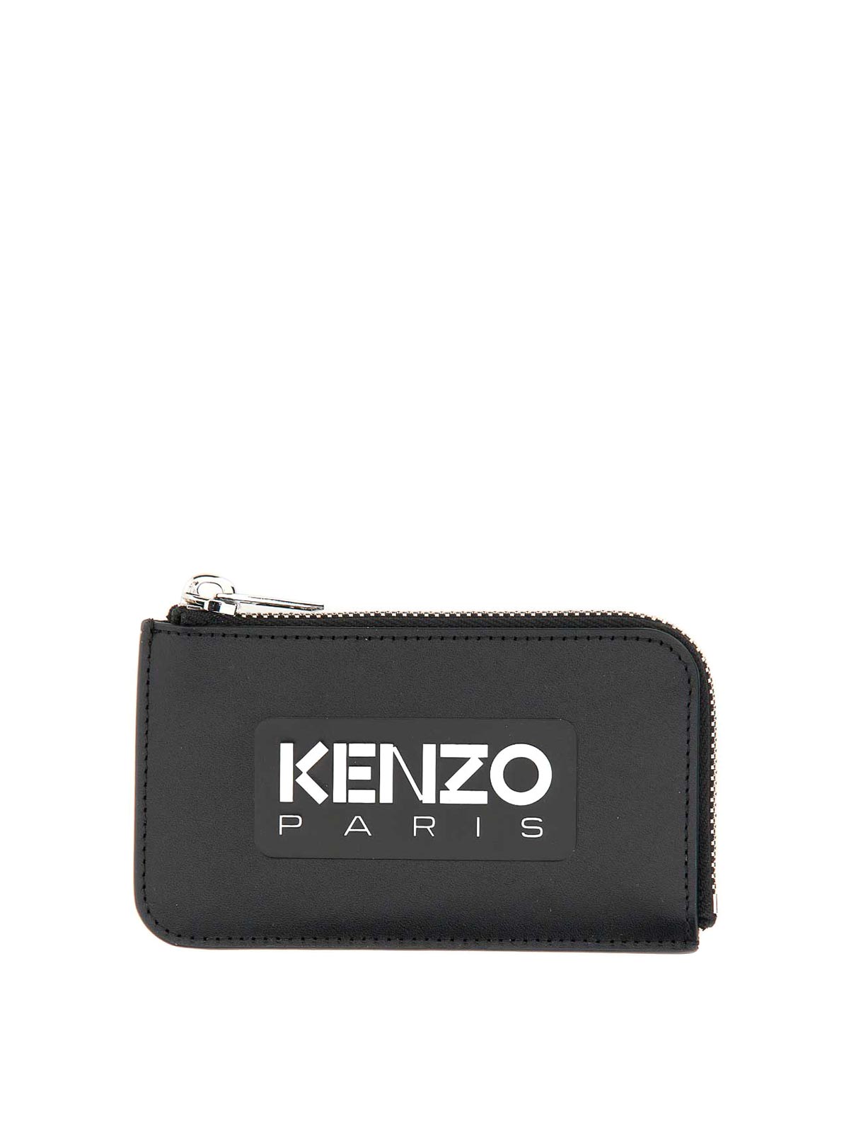 Kenzo Card Holder With Logo In Brown