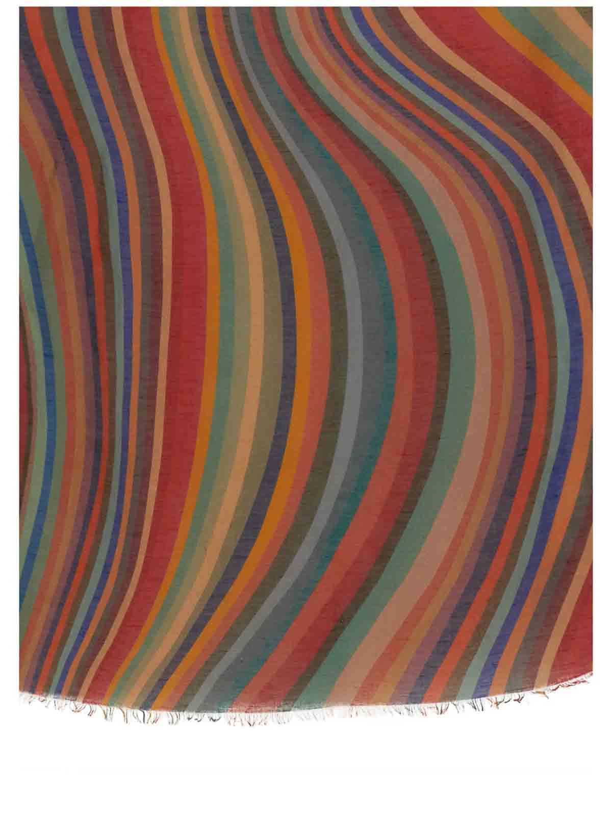 Shop Paul Smith Bufanda - Multicolor In Multicolour