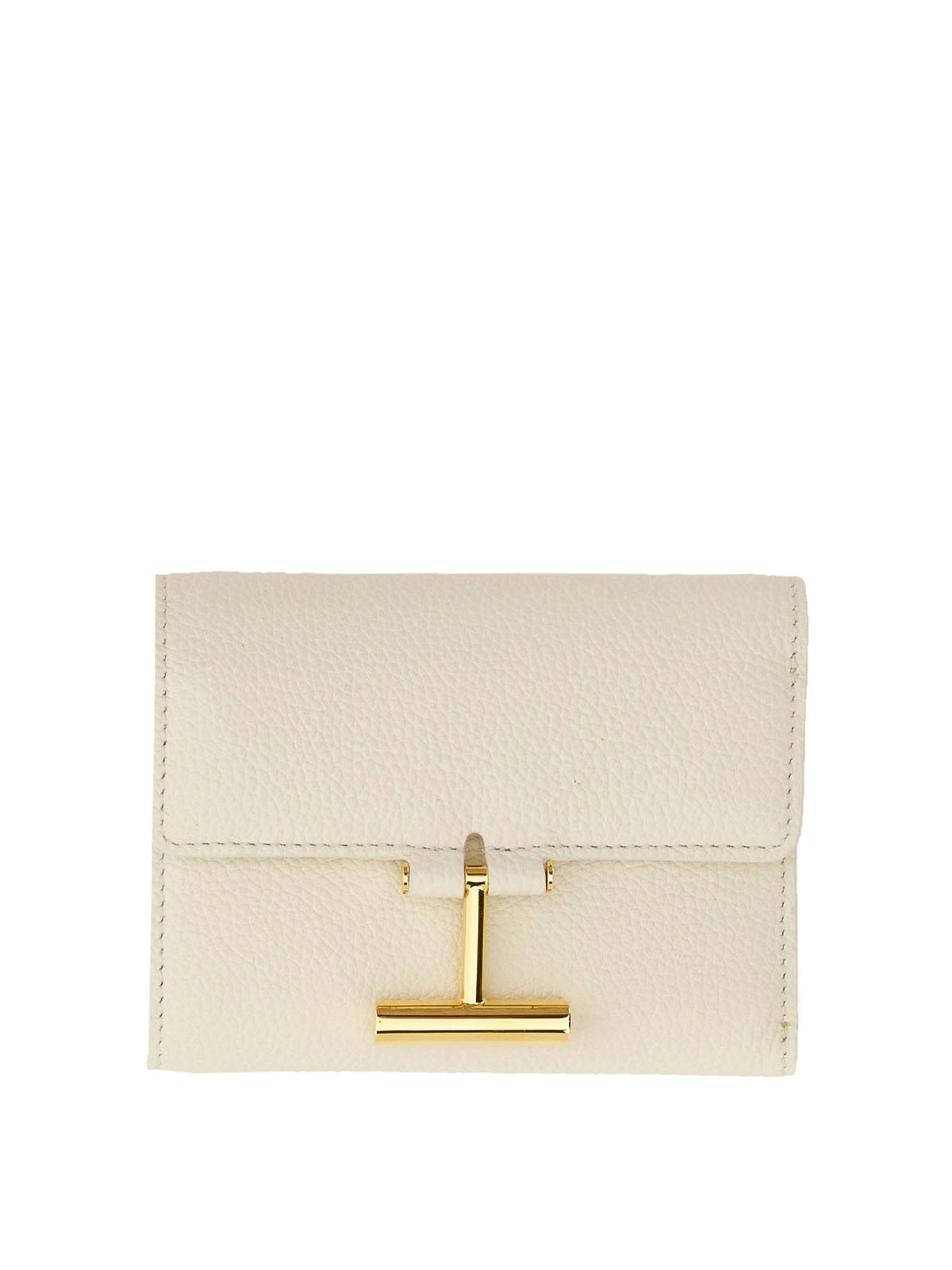 Shop Tom Ford Wallet With Logo In White