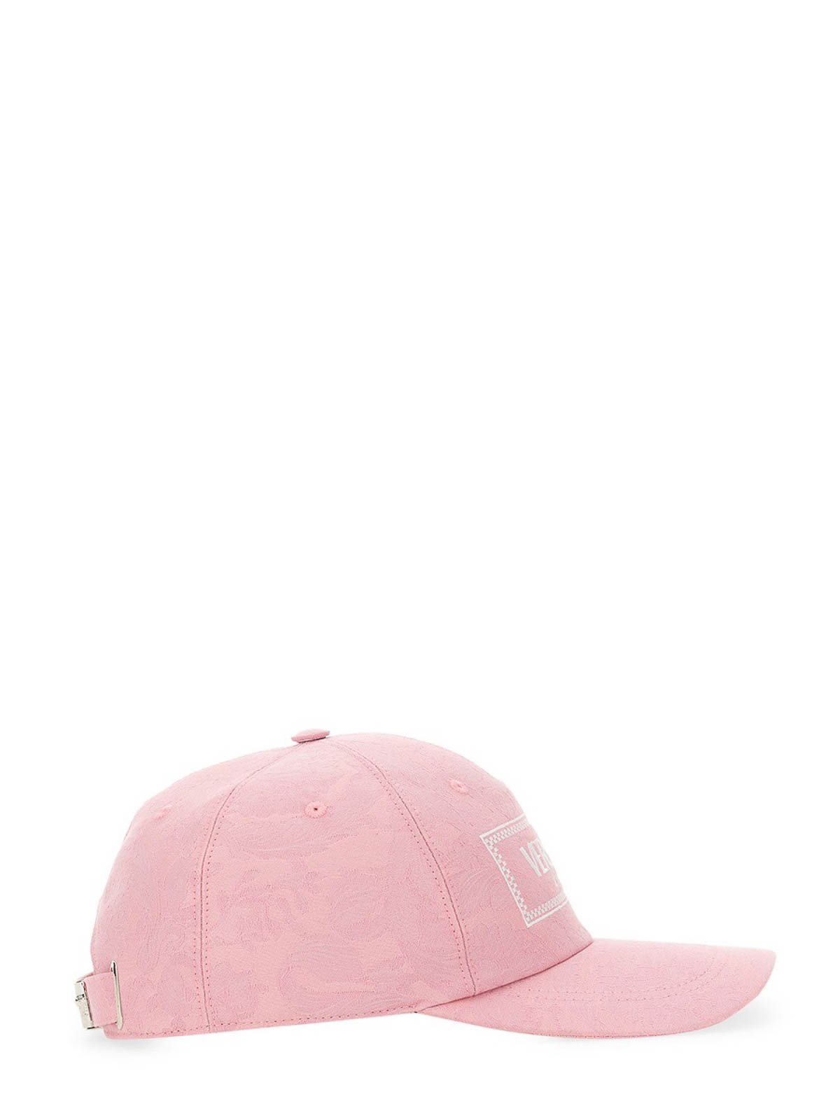 Shop Versace Baseball Hat With Logo In Dark Wash