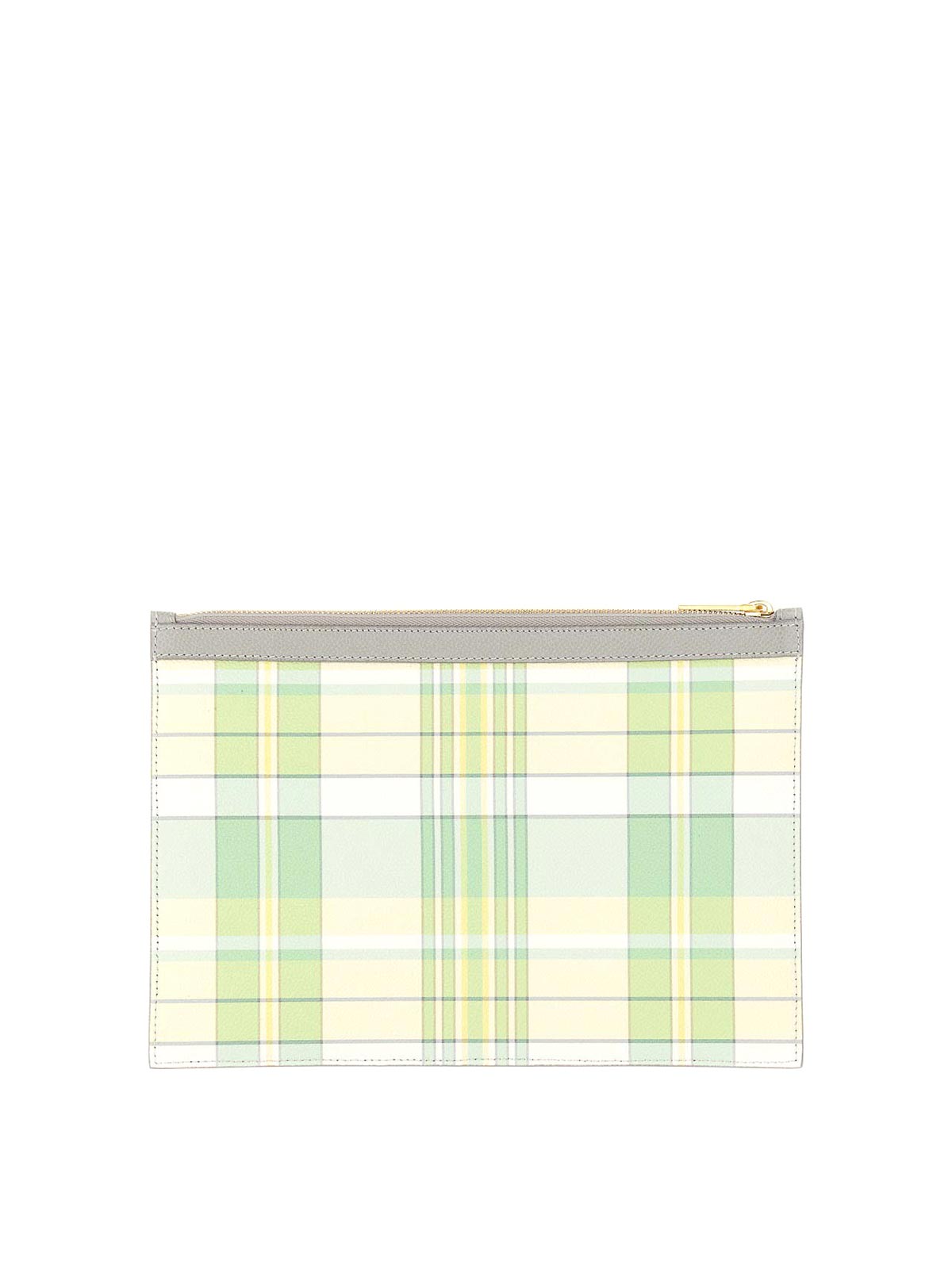 Shop Thom Browne Small Document Holder In Green