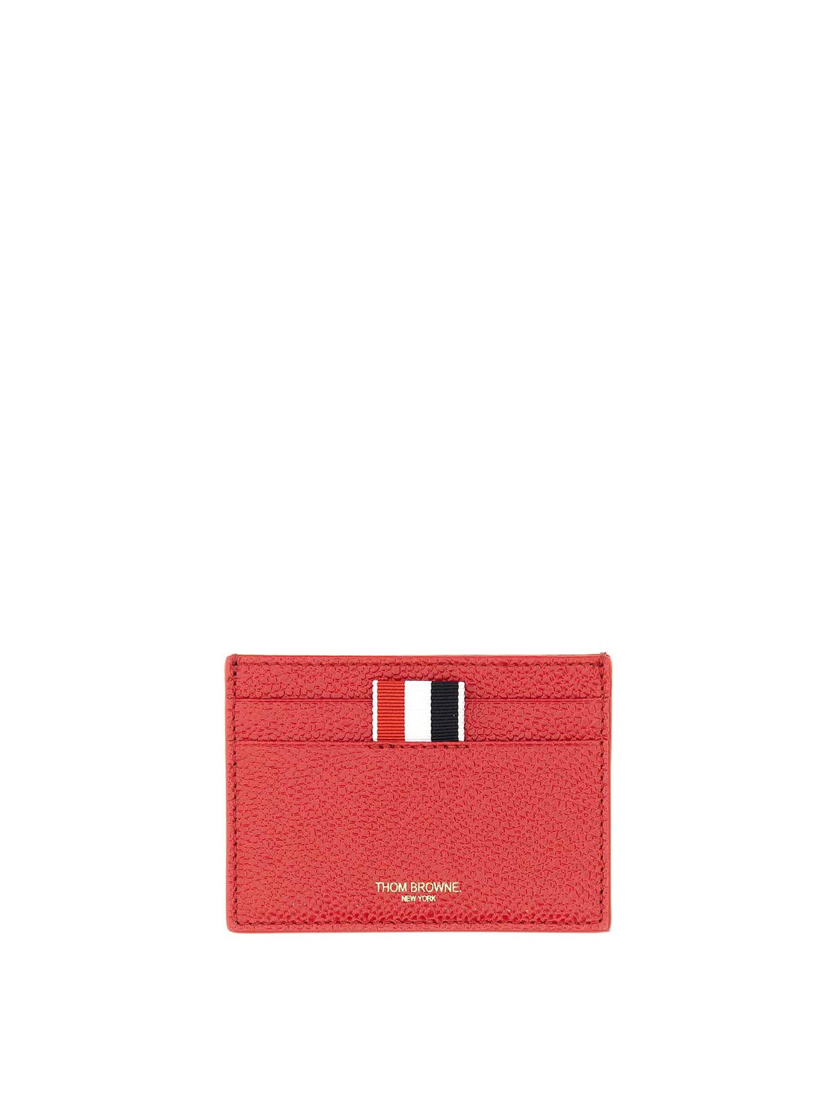 Shop Thom Browne Aanchor Card Holder In Red