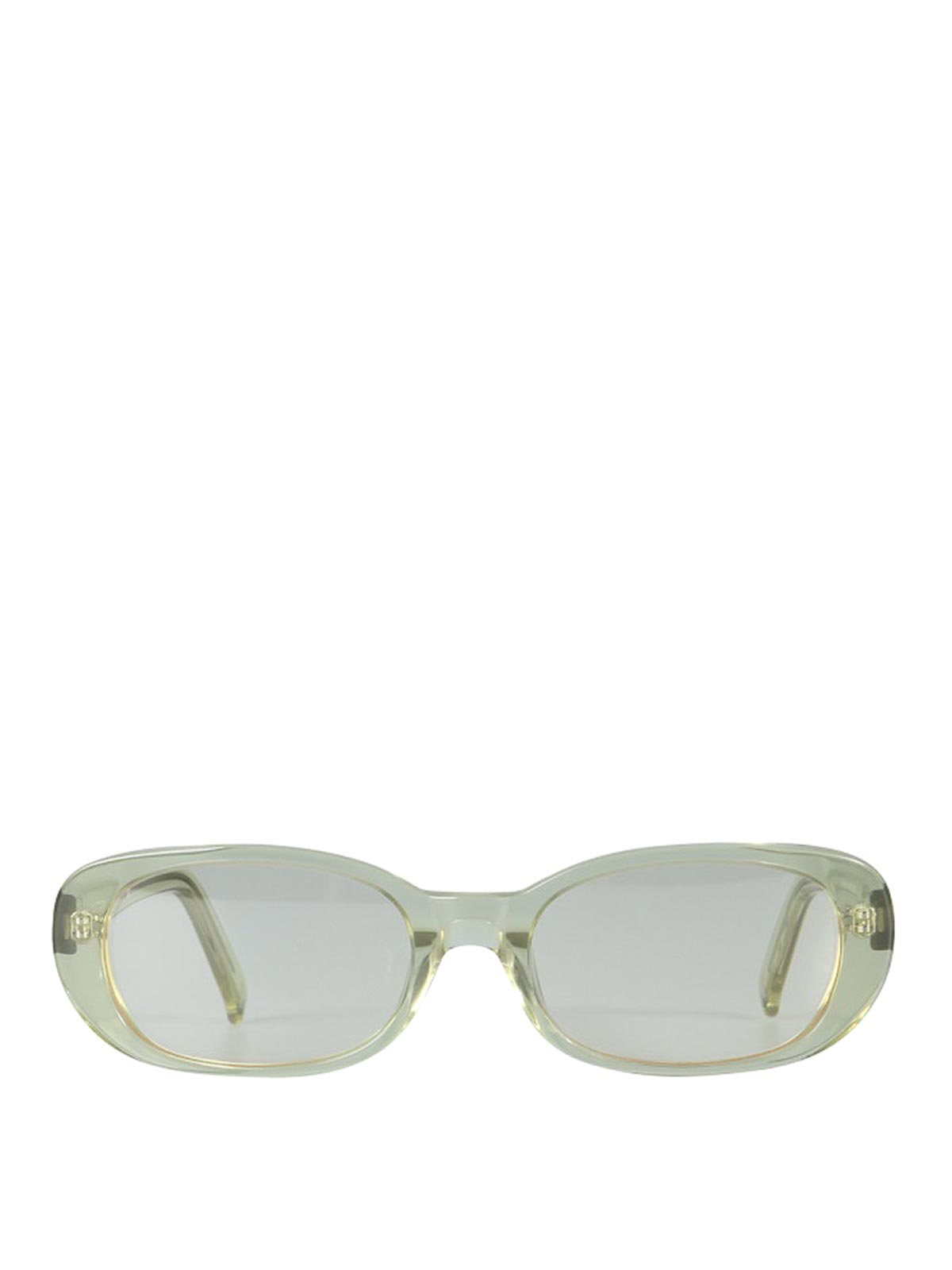 Shop District People Castro Sunglasses In Yellow