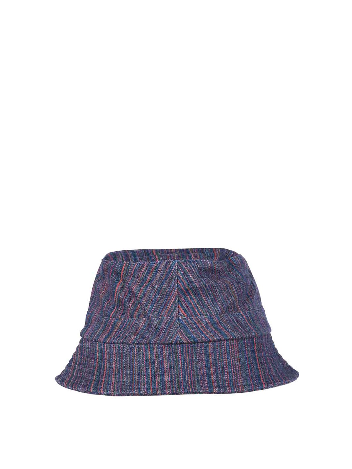 Shop Ymc You Must Create Denim Bucket Hat In Multicolour