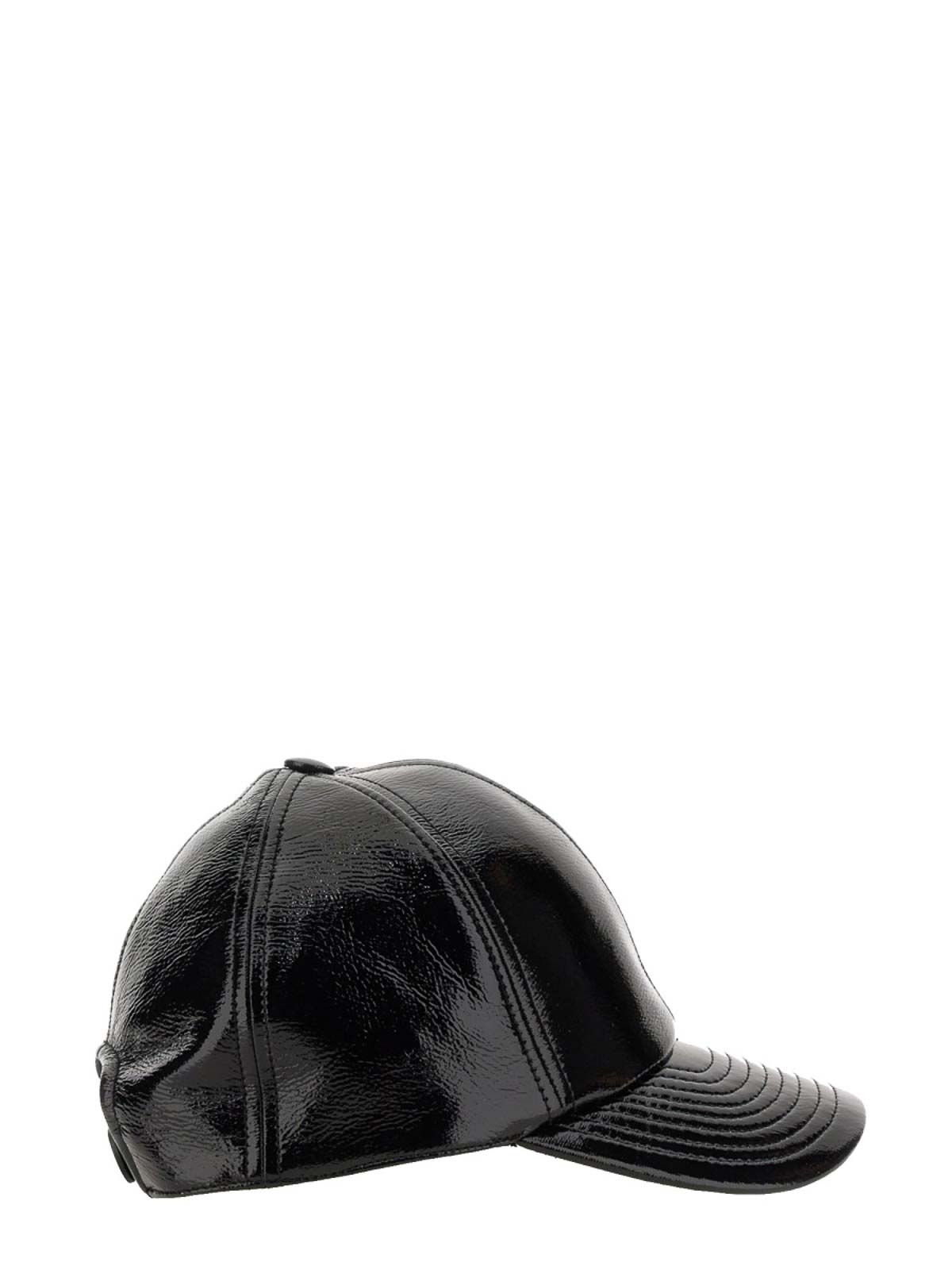 Shop Courrèges Baseball Cap Reedition In Black