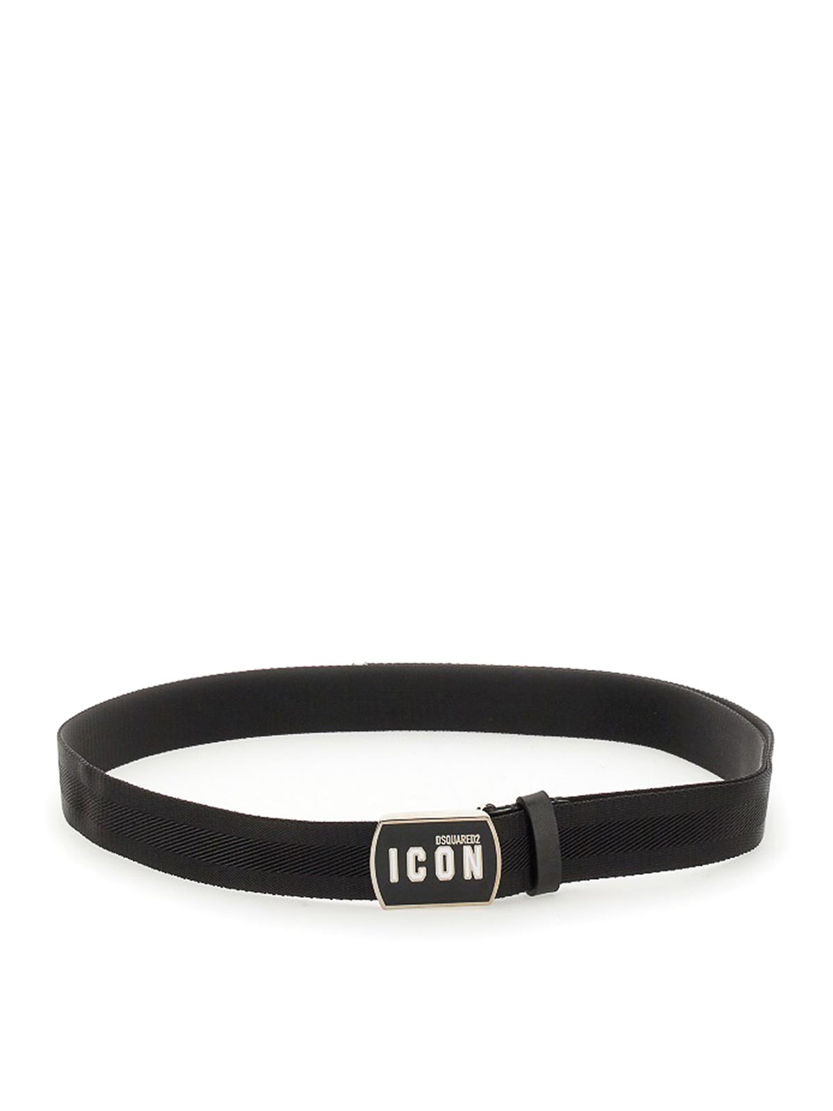 Shop Dsquared2 Belt Be Icon In Black