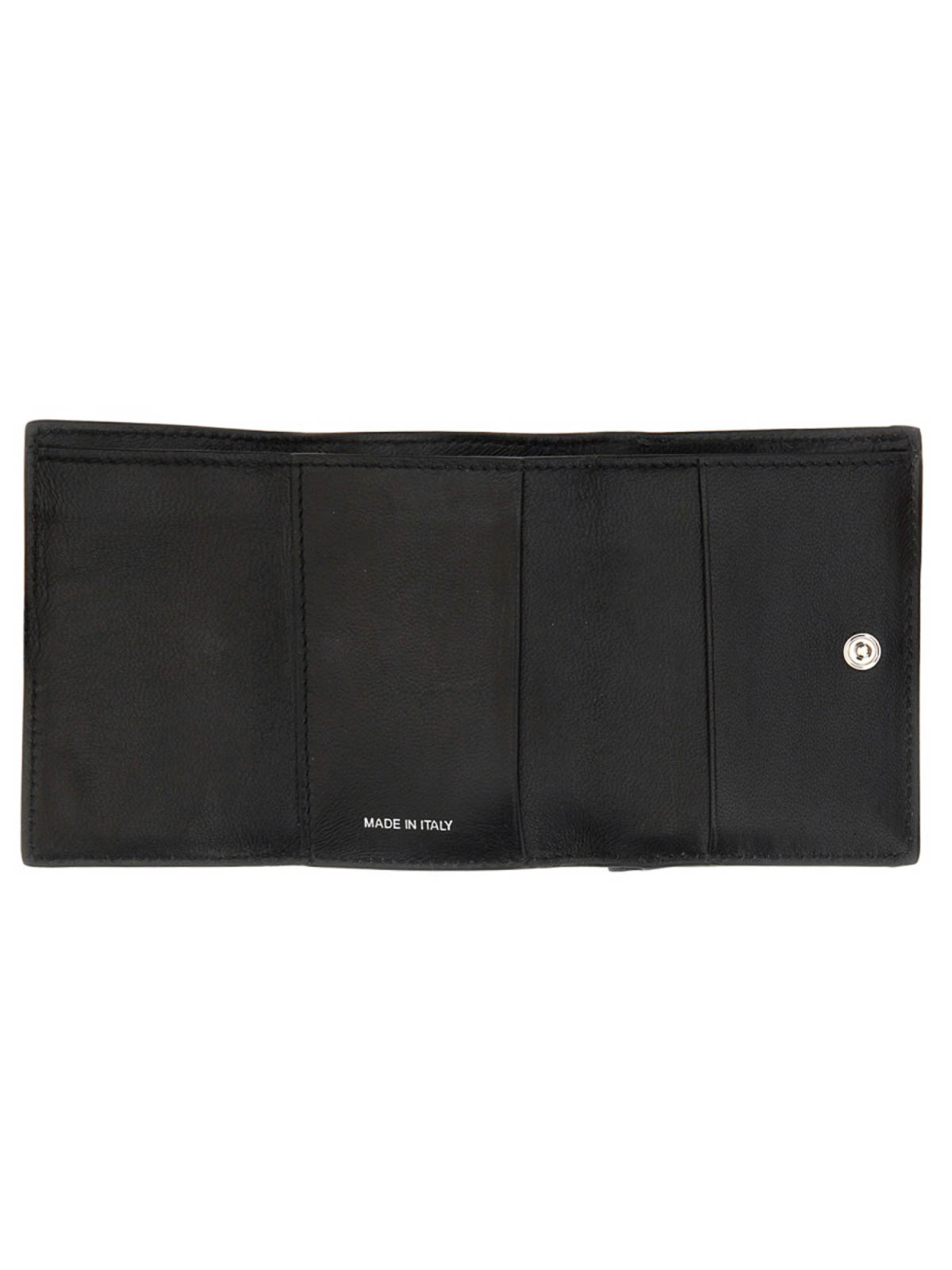 Shop Marni Tri-fold Wallet In Black