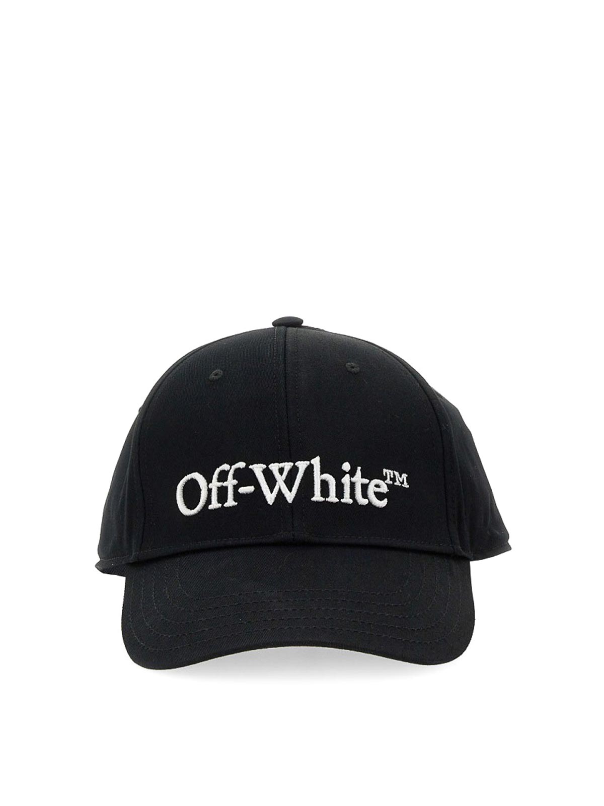 Shop Off-white Hat With Logo In Black