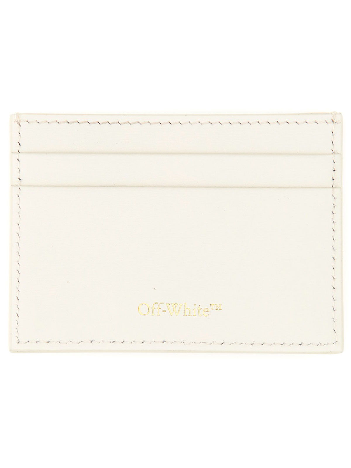Shop Off-white Card Holder With Logo In White