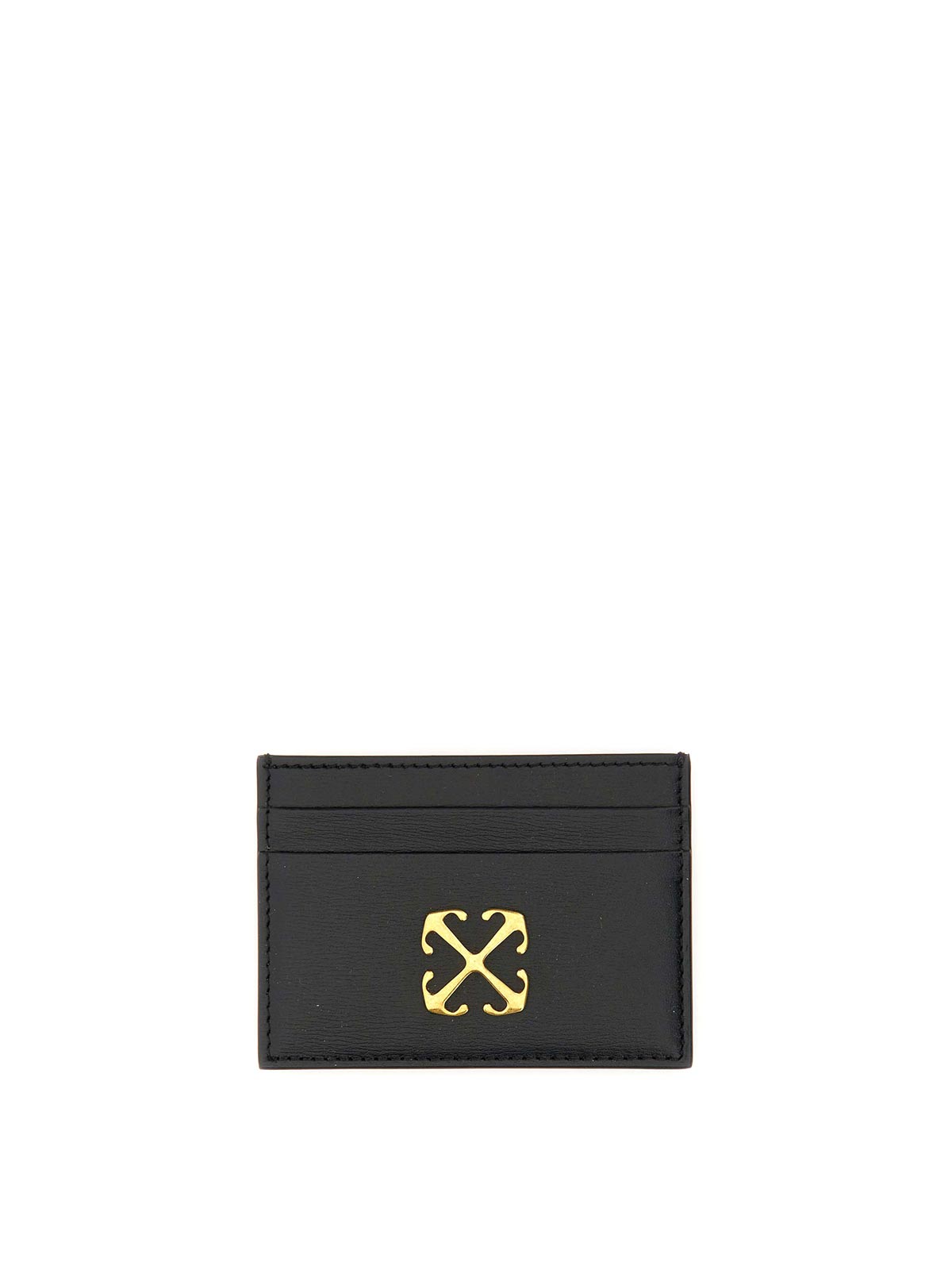 Shop Off-white Card Holder With Logo In Black
