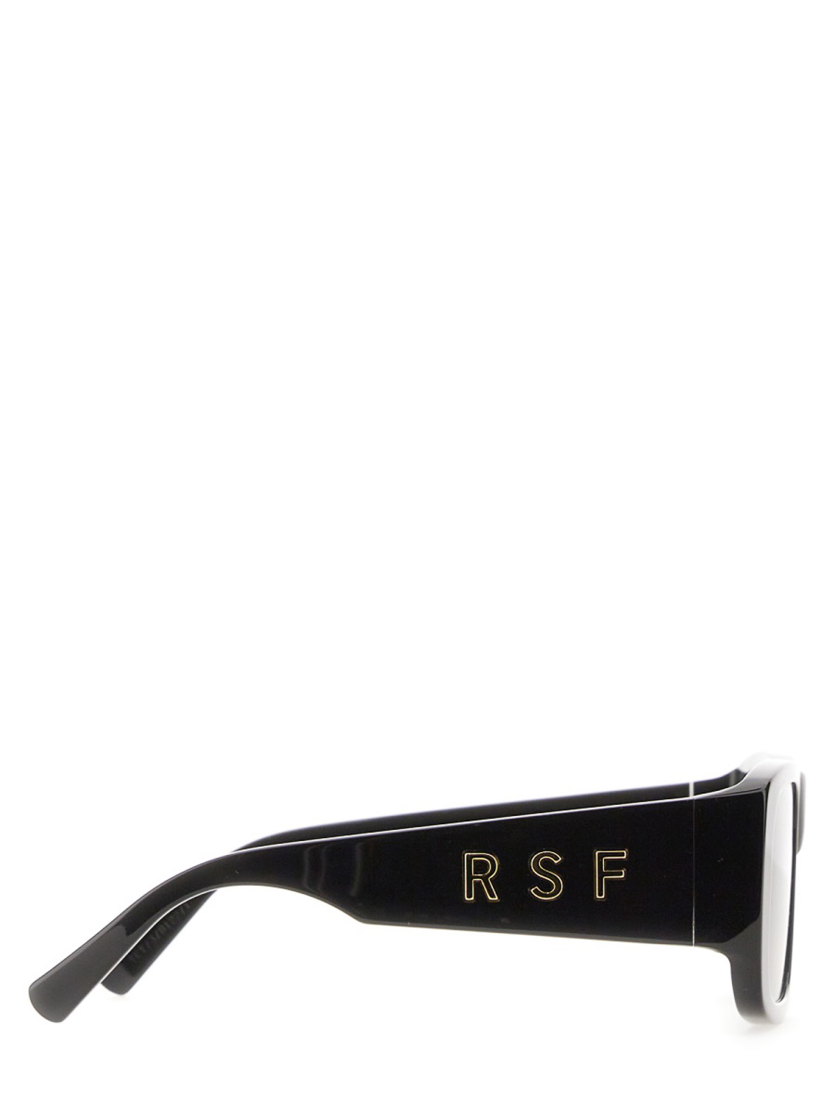 Shop Retro Super Future Honored Sunglasses In Black