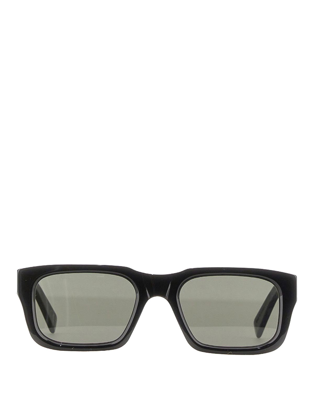 Retro Super Future Augustus Sunglasses In Black