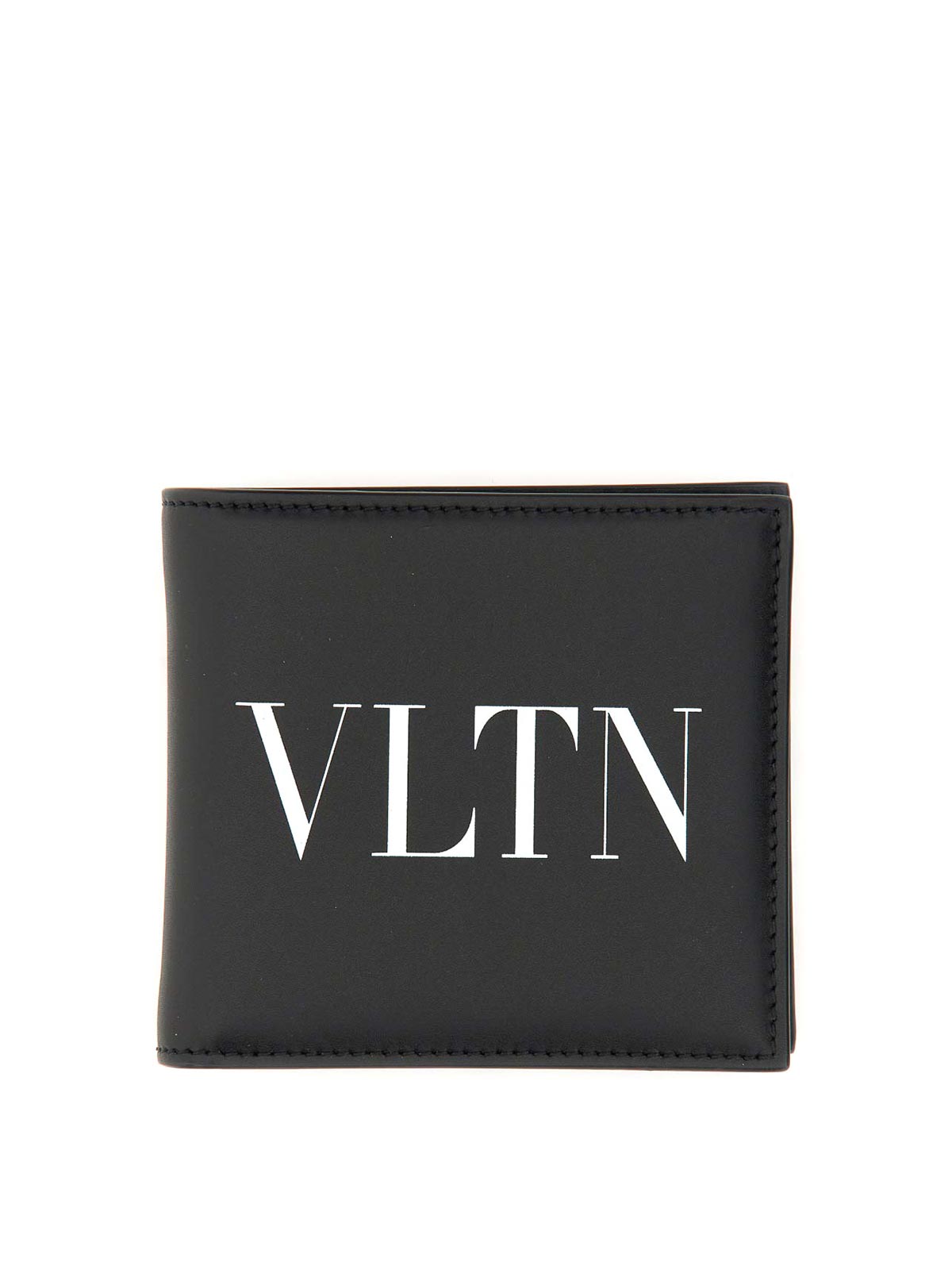 Shop Valentino Vltn Portfolio In Black