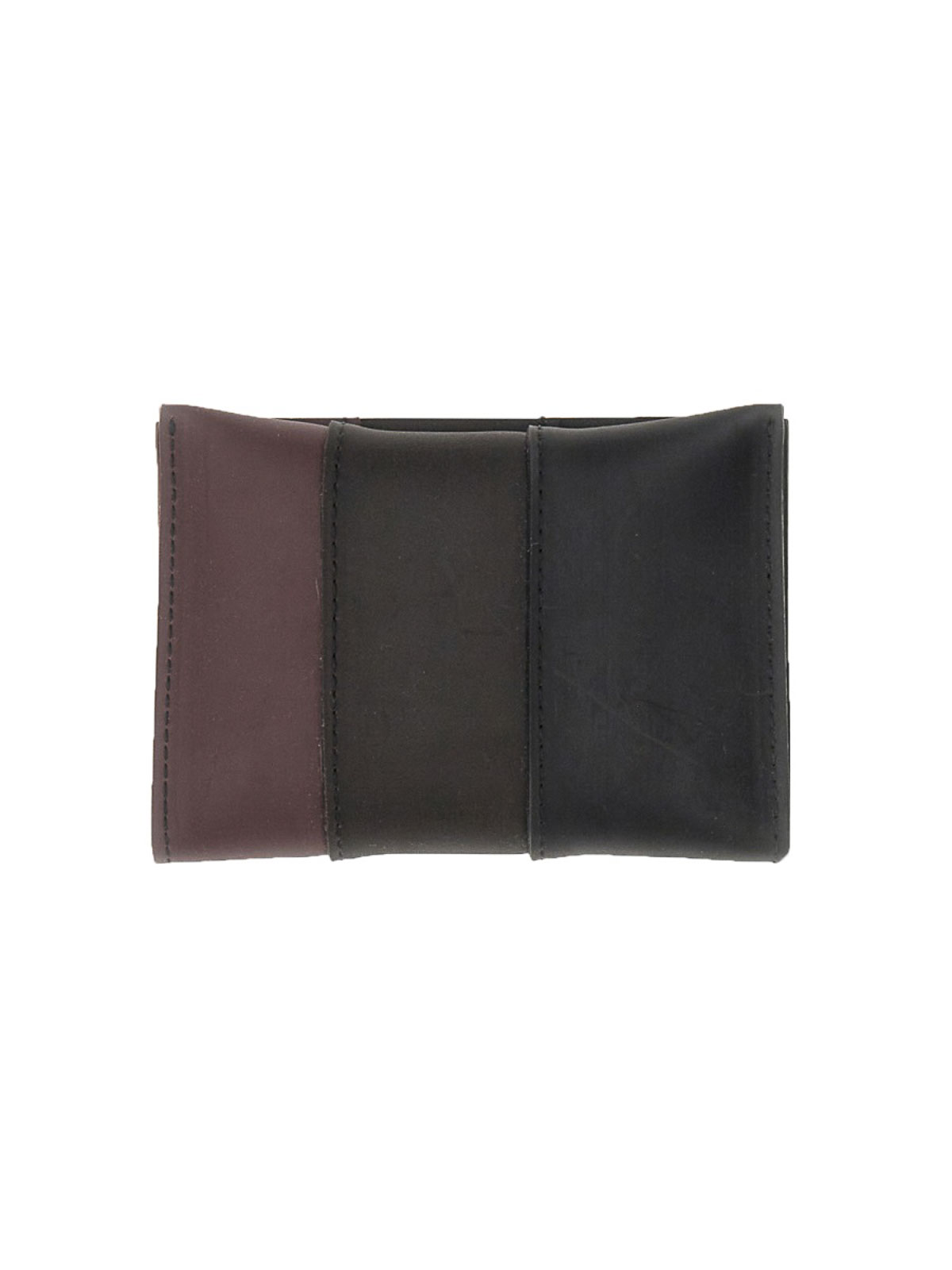 Shop Sunnei Parallelepiped Pudding Wallet In Black