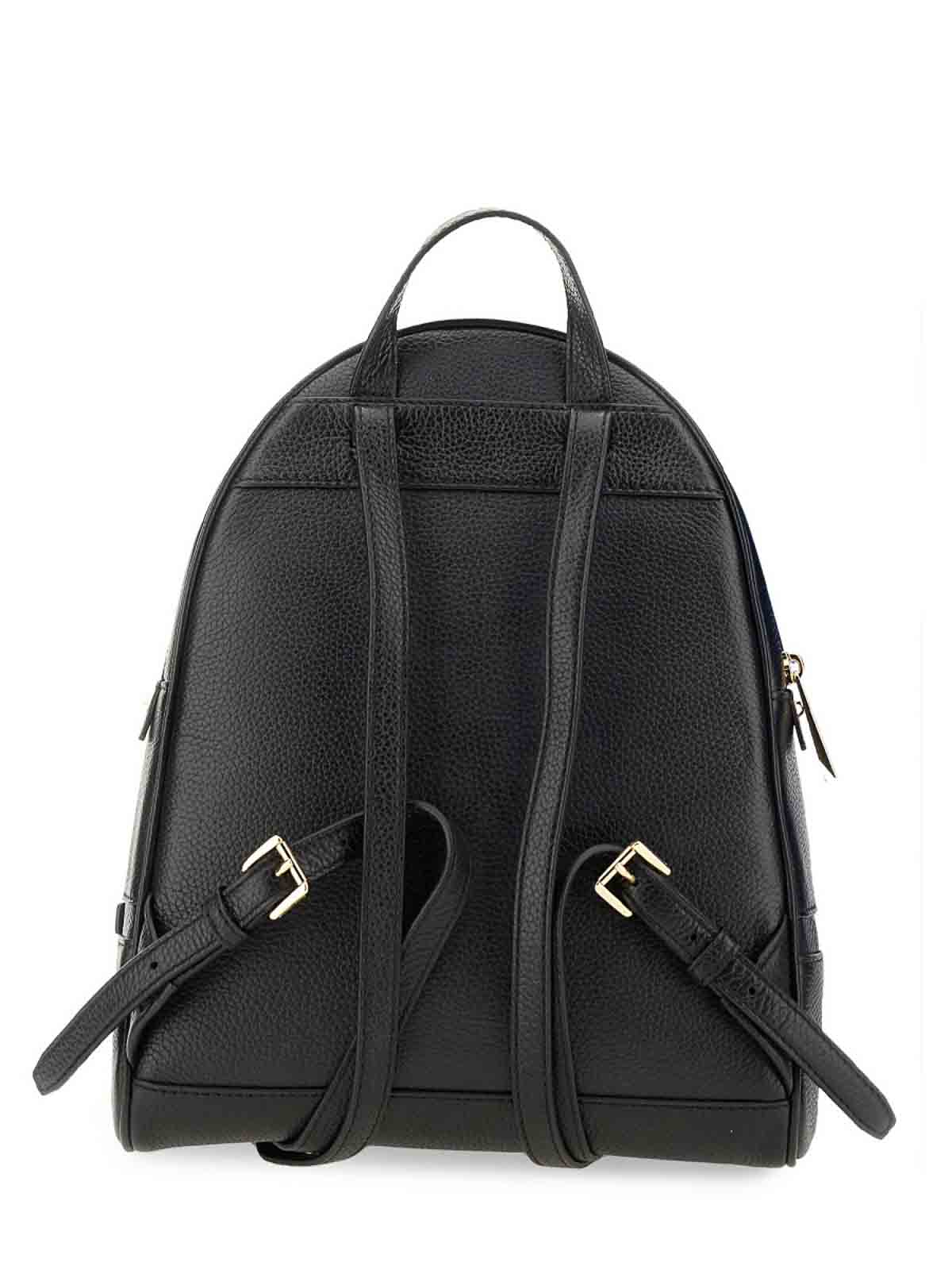 Shop Michael Michael Kors Rhea Zipper Medium Backpack In Black