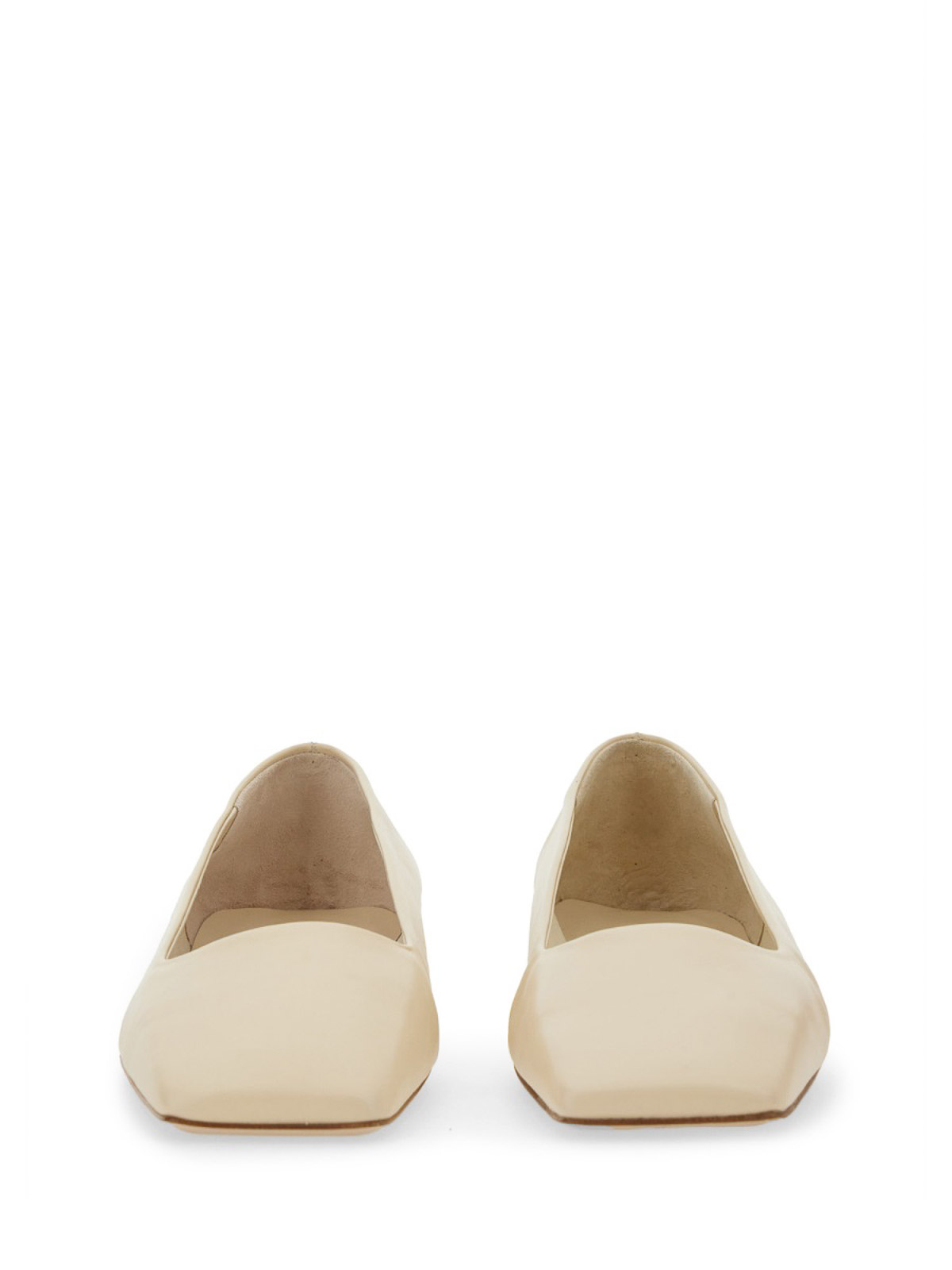 Shop Aeyde Crazy Flat Shoes In White