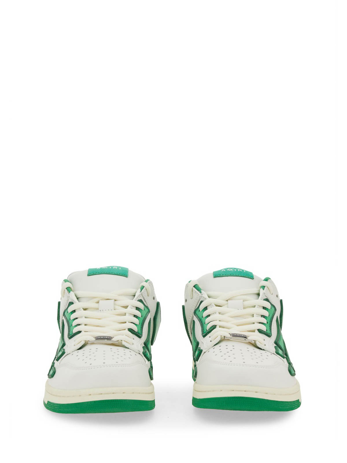 Shop Amiri Sneakers Skel In Green