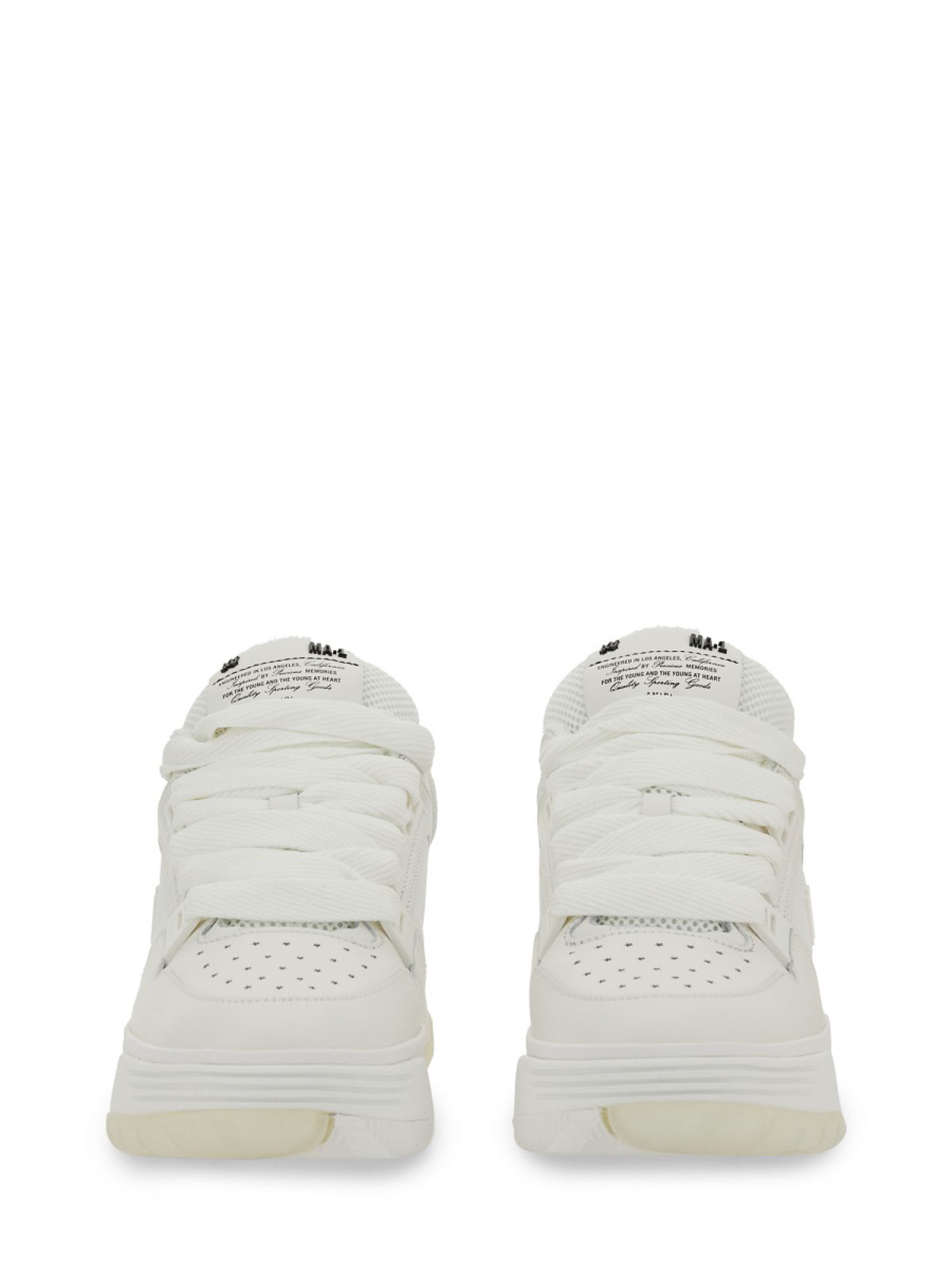 Shop Amiri Sneakers Ma-1 In White