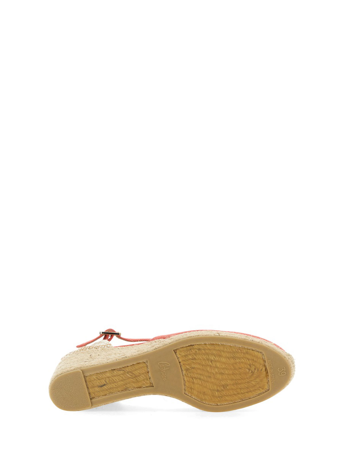 Shop Castaã±er Espadrilless Chiarita In Nude & Neutrals