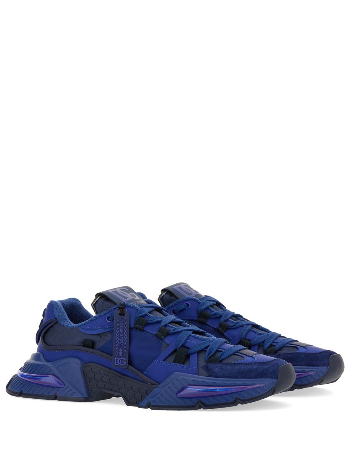 Shop Dolce & Gabbana Airmaster Sneakers In Blue