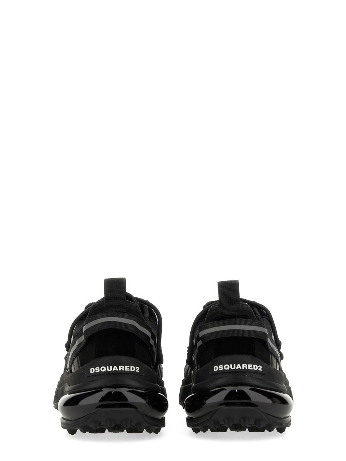 Shop Dsquared2 Lace-up Sneakers In Black