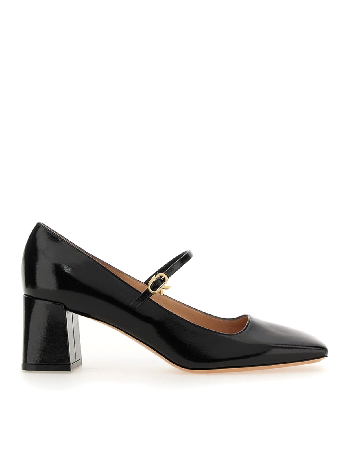 Shop Gianvito Rossi Mary Ribbon Pumps In Black