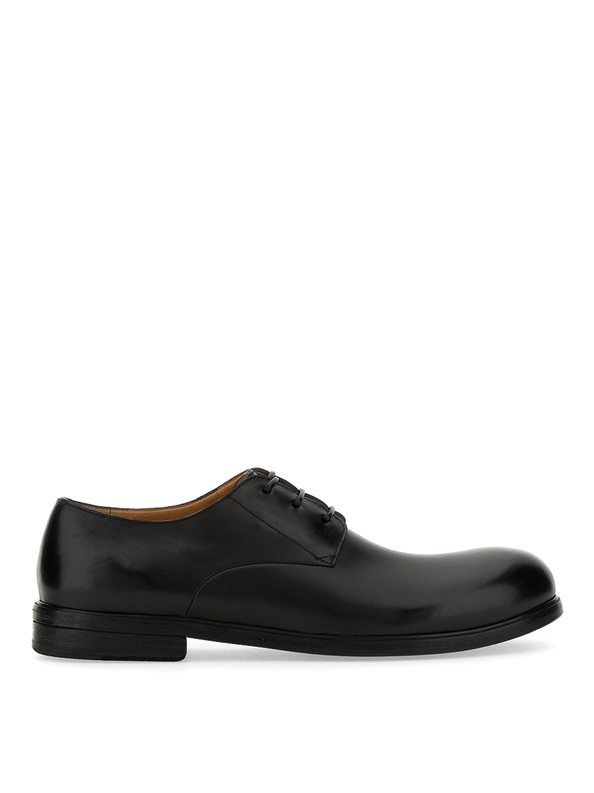 Marsèll Zucca Black Blue Leather Loafers Men\'s EU 43 EU Slip On Loafers Italy 5712 Leather Dress Loafer – Calzoleria Toscana - Toscana USA main image 2