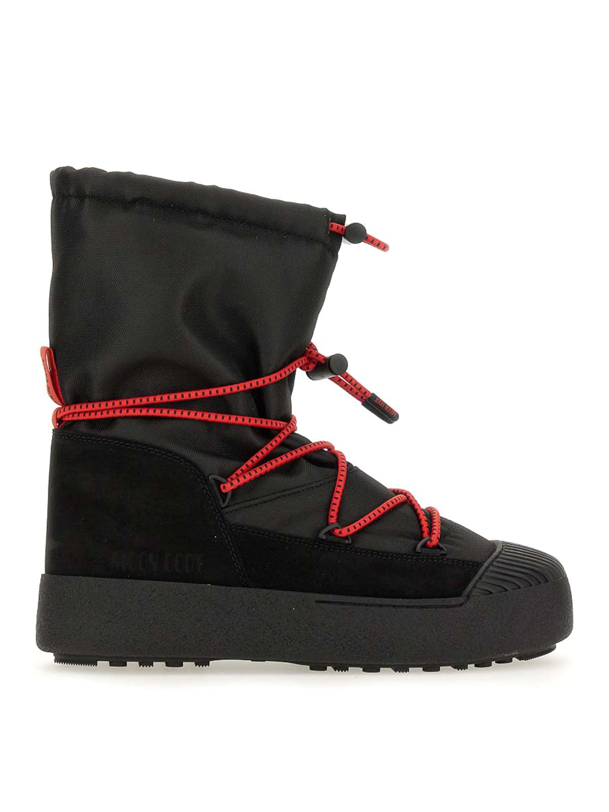 Shop Moon Boot Boots Mtrack Polar Cordy In Black