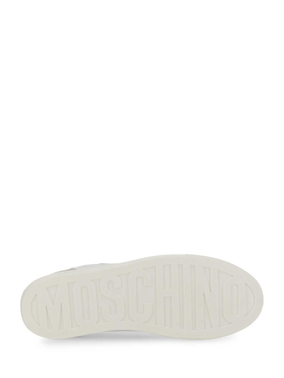 Shop Moschino Zapatillas - Blanco In White