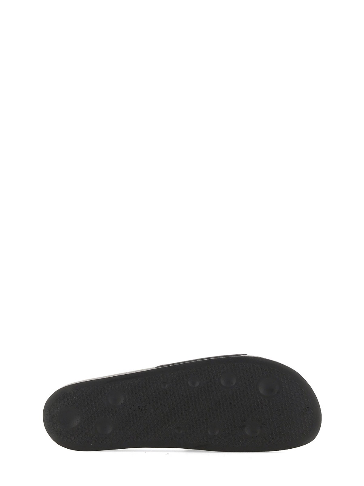 Shop Palm Angels Slide Sandals With Logo In Black