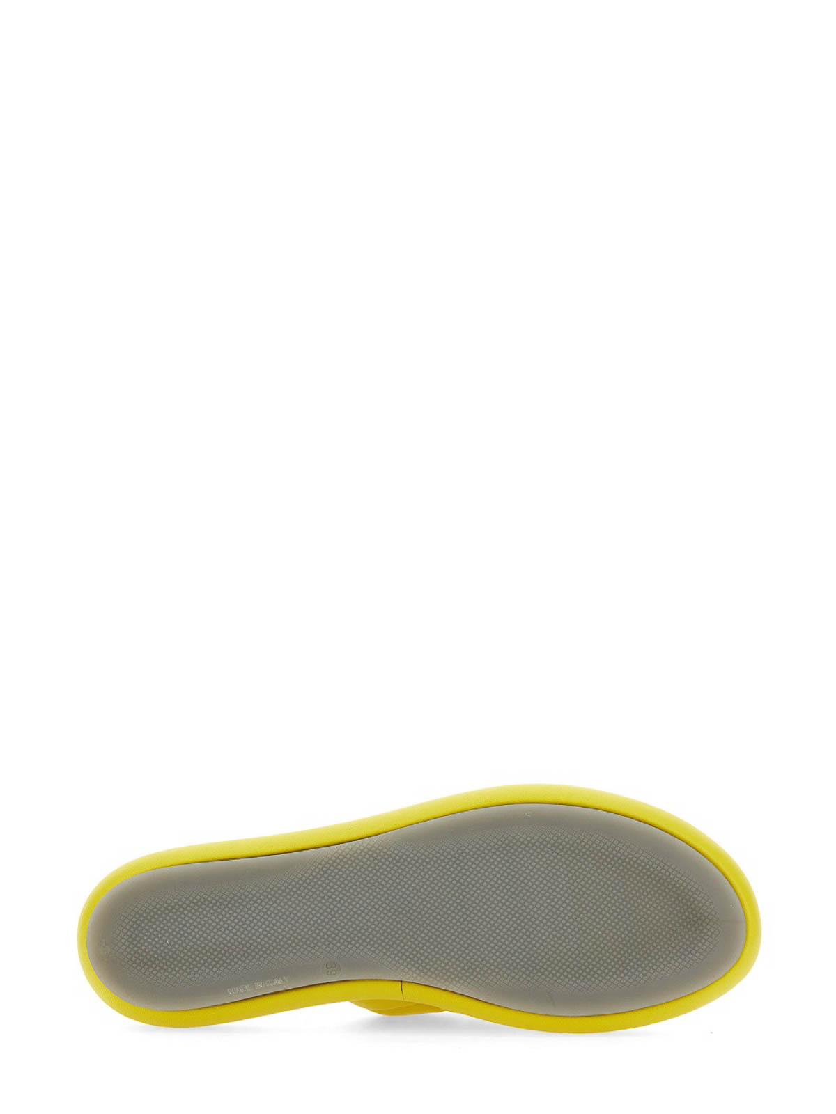 Shop Premiata Nappa Sandal In Yellow
