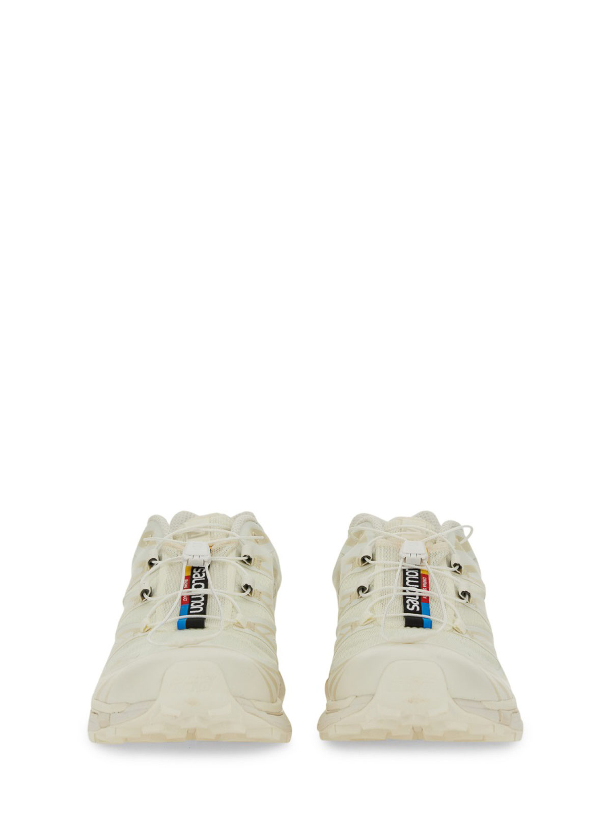 Shop Salomon Sneakers Xt-6 In White