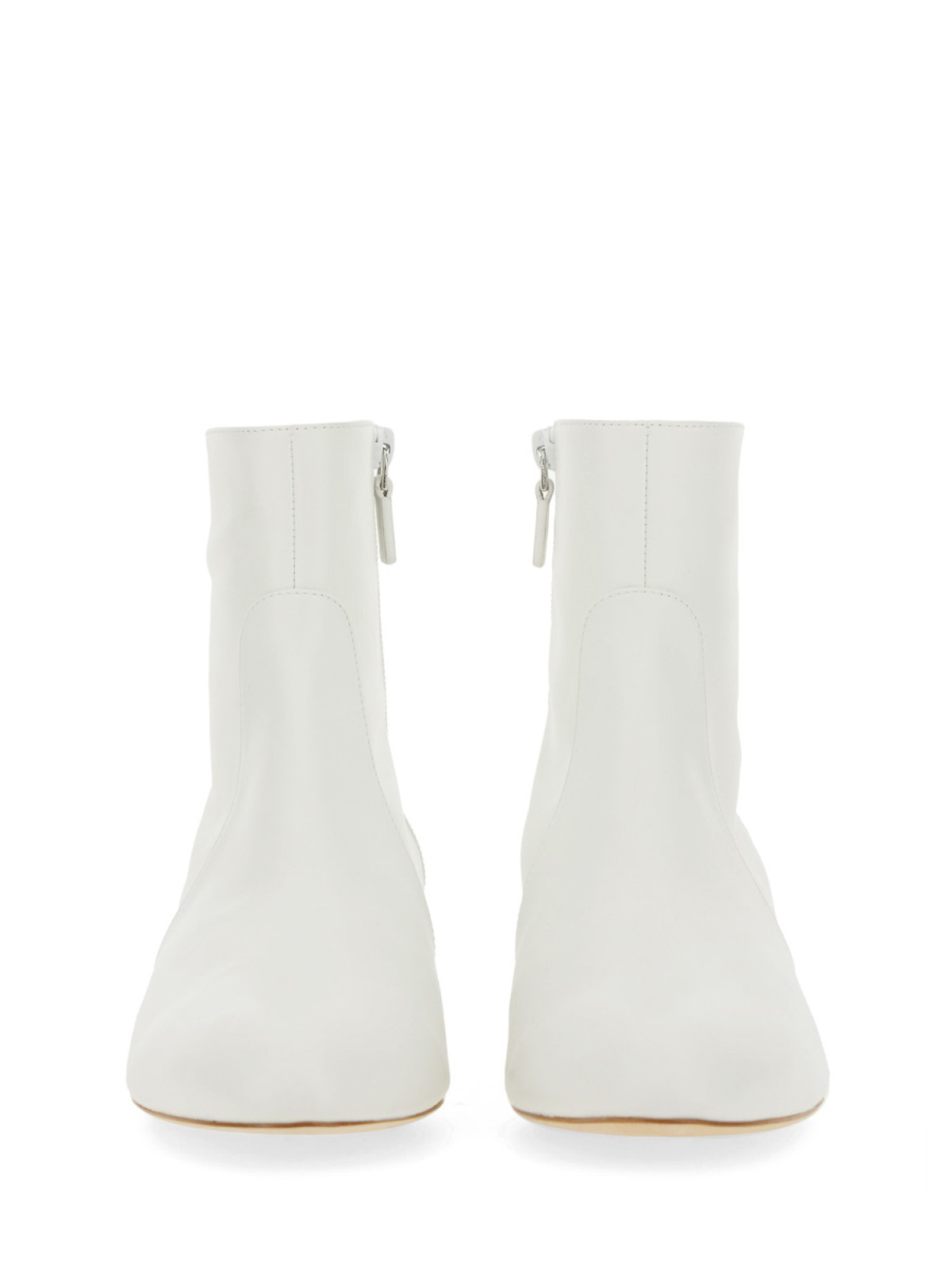 Shop Stuart Weitzman Boots Vivienne In White