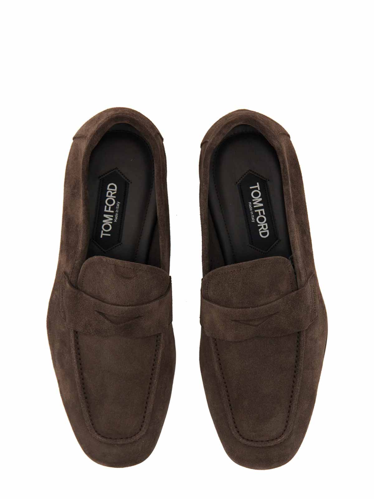 Shop Tom Ford Moccasin Sean In Brown
