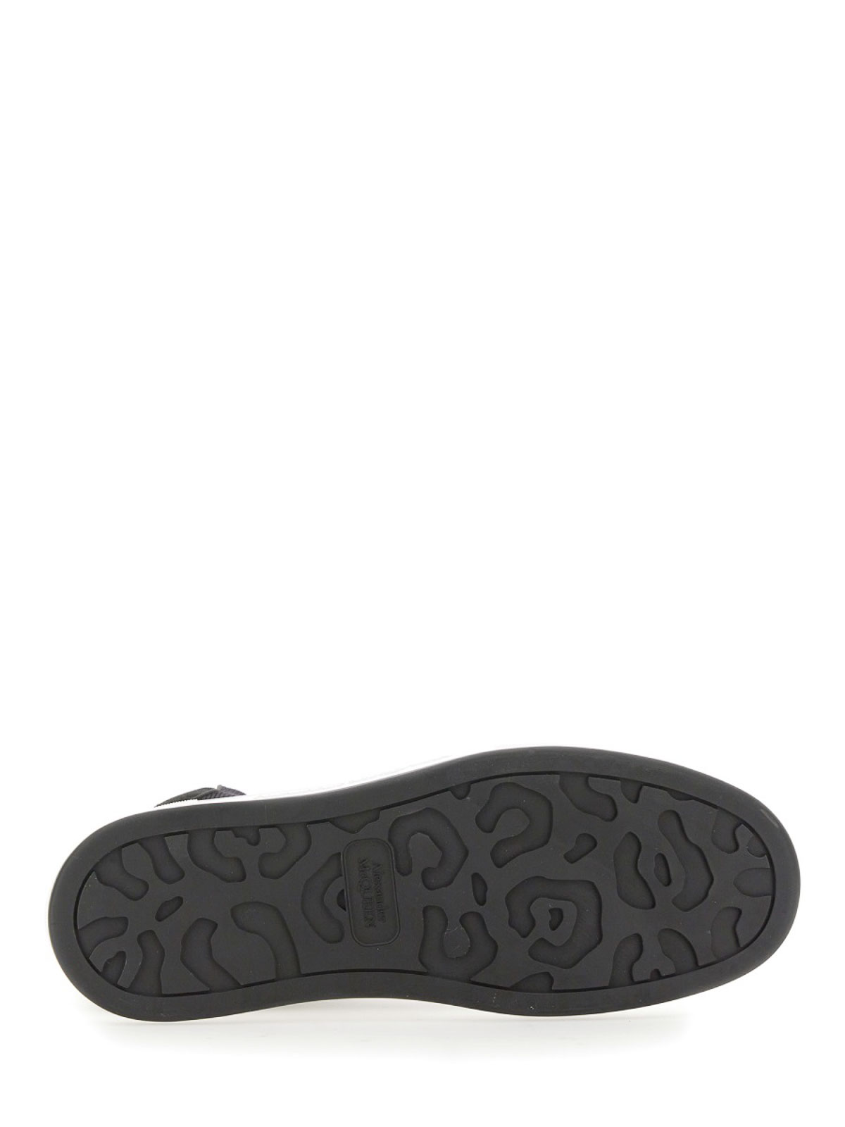 Shop Alexander Mcqueen Sneakers With Logo In Black