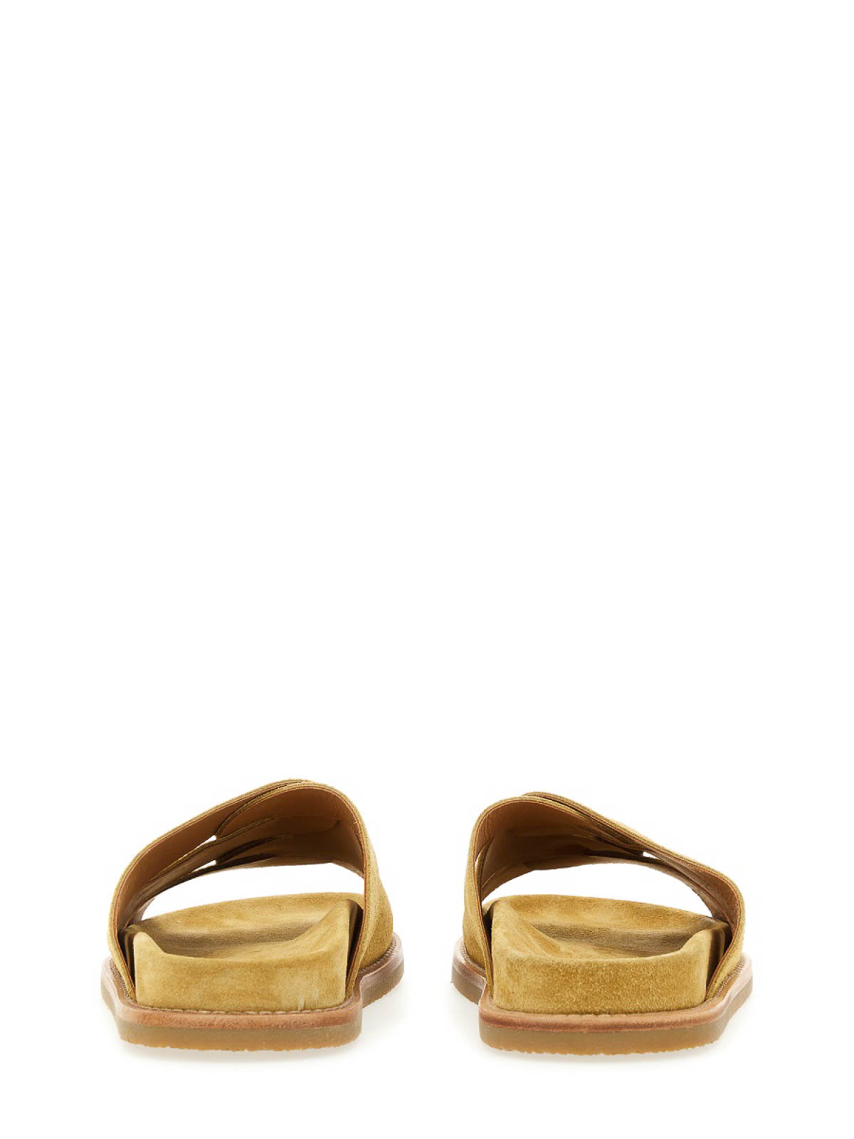 Shop Buttero Slipping Sandal In Yellow