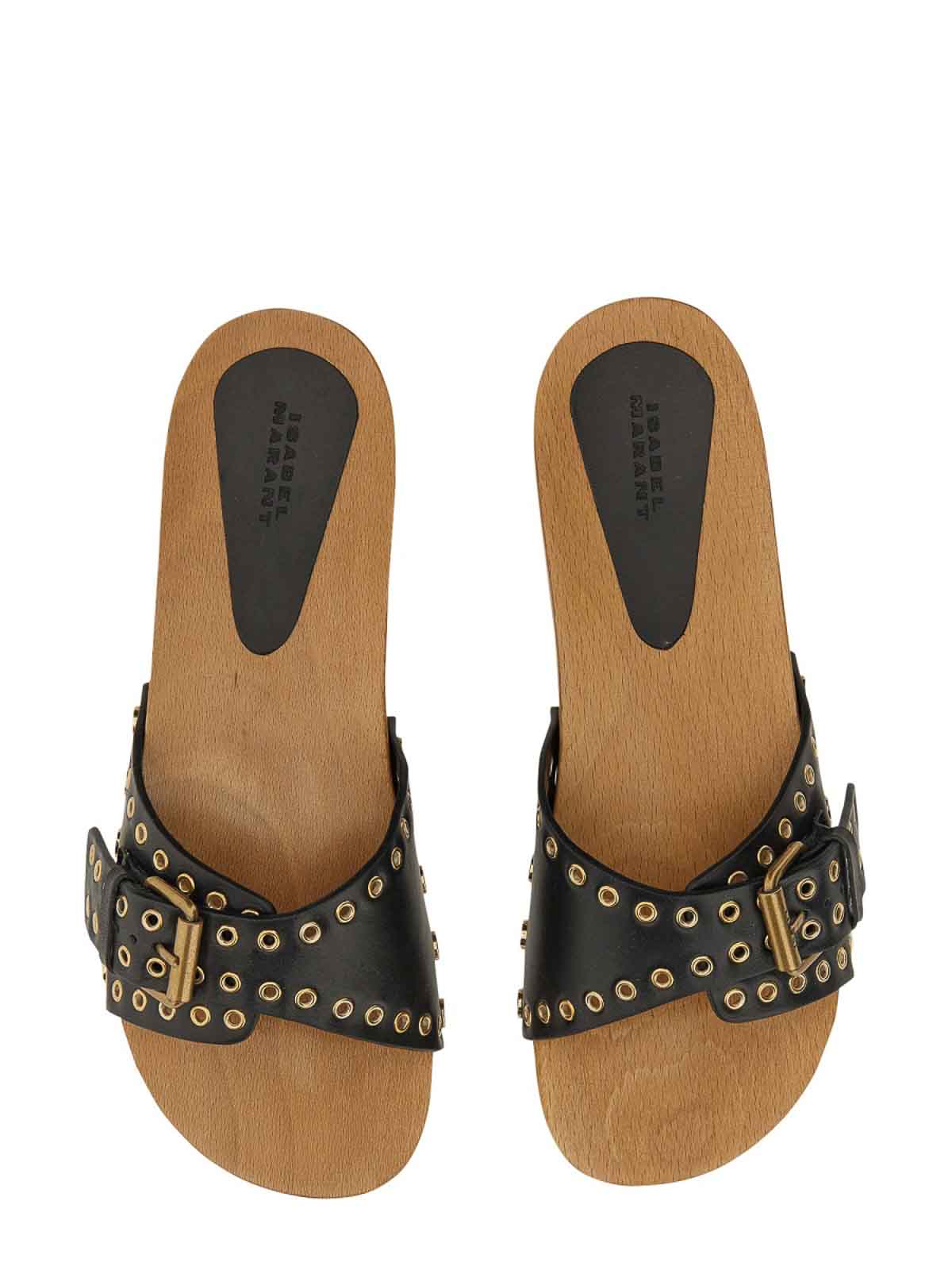 Shop Isabel Marant Jaso Sandals In Black